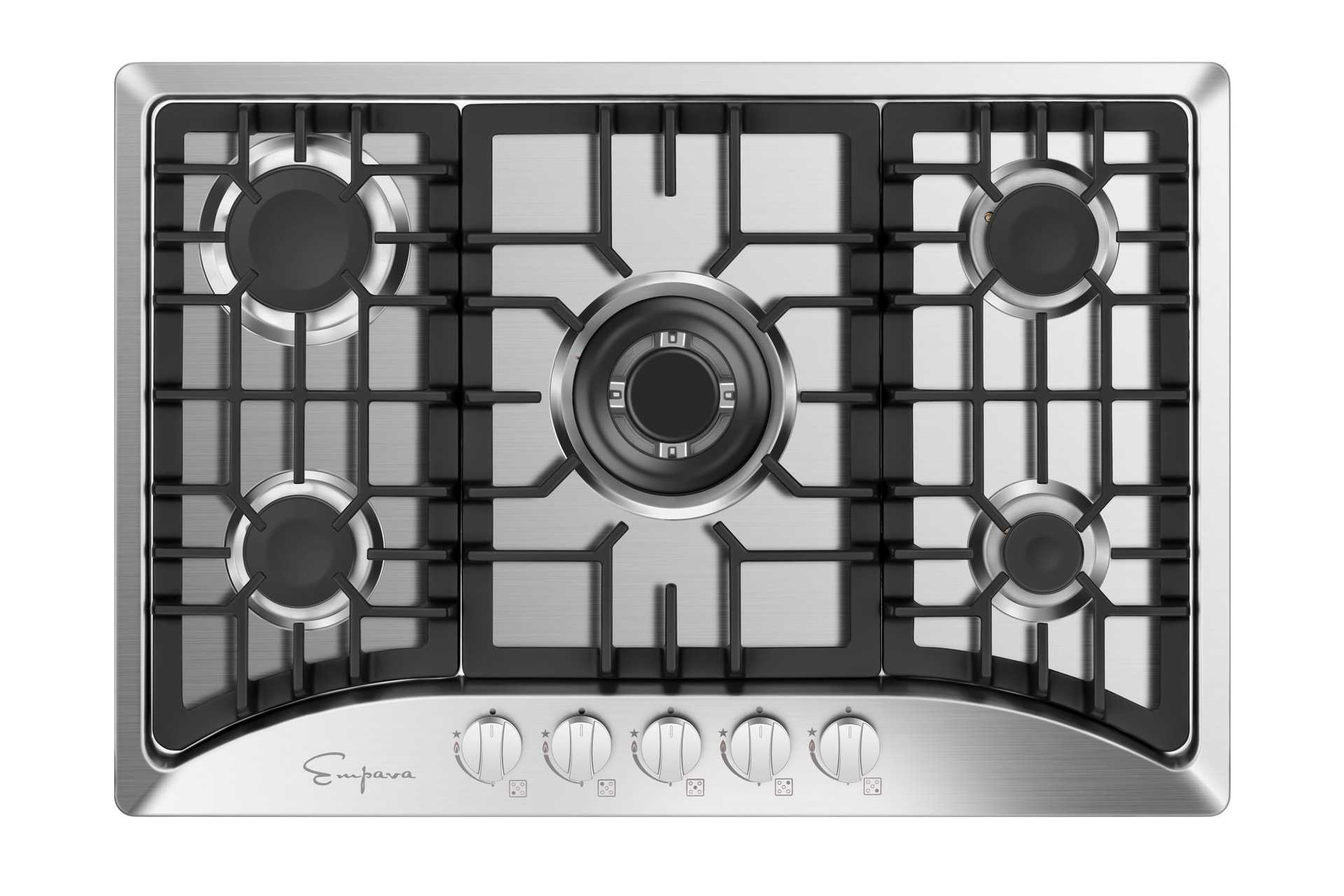 Buy Glen 1045 SS HF BB AI Silver Auto Ignition Stainless Steel LPG Gas  Stove With High Flame 4 Brass Burner Online at Best Prices in India -  JioMart.