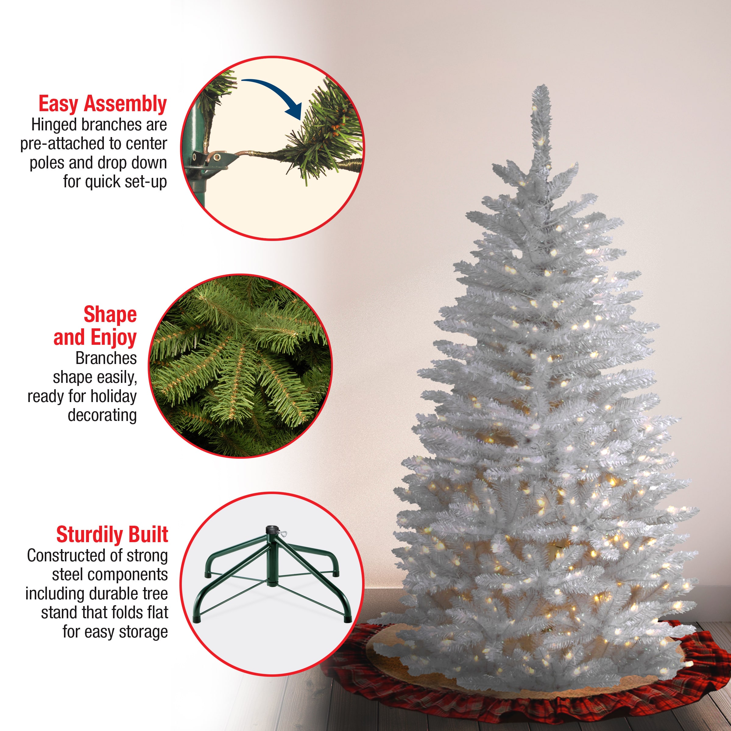 National Tree Company KWW7-300-45 Artificial-Christmas-Trees - View #6