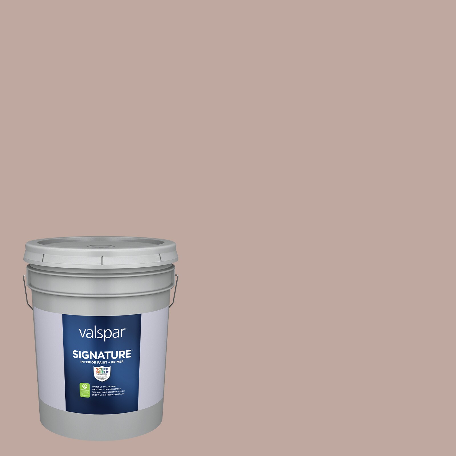 Valspar 2003-10A-773967 Signature Semi-gloss Glamorous Taupe 2003-10A Latex Interior Paint Paint + Primer ( 5-gallon )