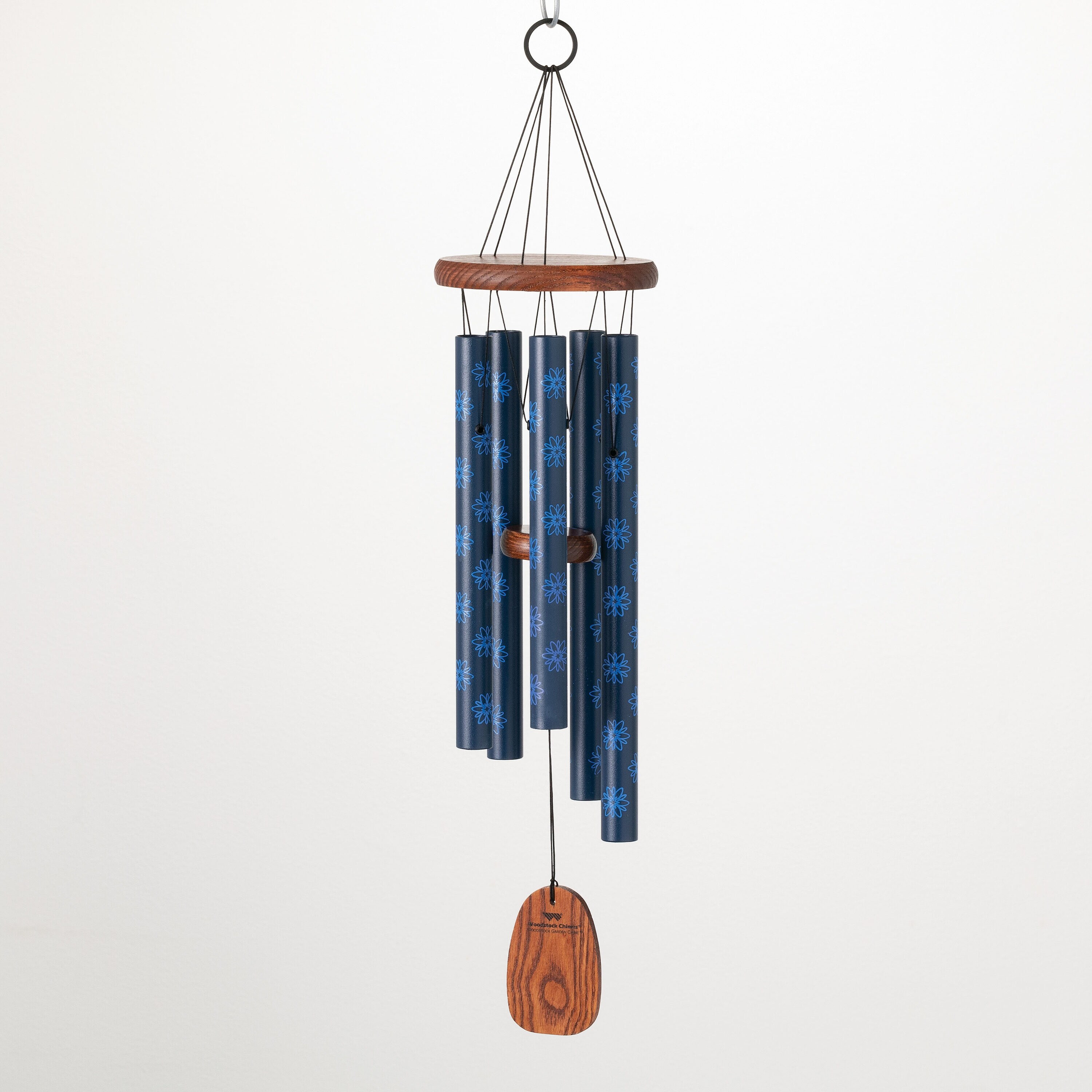 Woodstock Chimes GCBD 24-Inches Blue Metal Wind Chime
