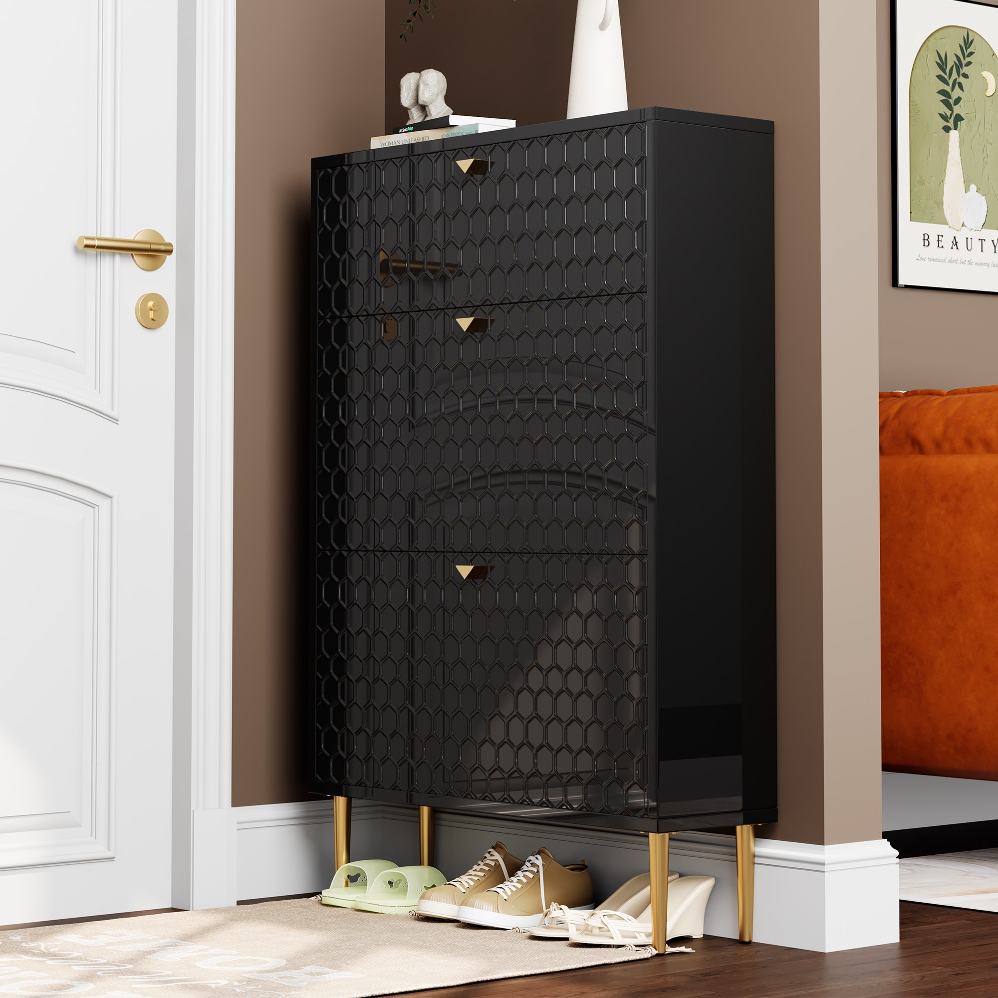 Clihome BL-BXG1-BK-N Shoe-Racks - View #7