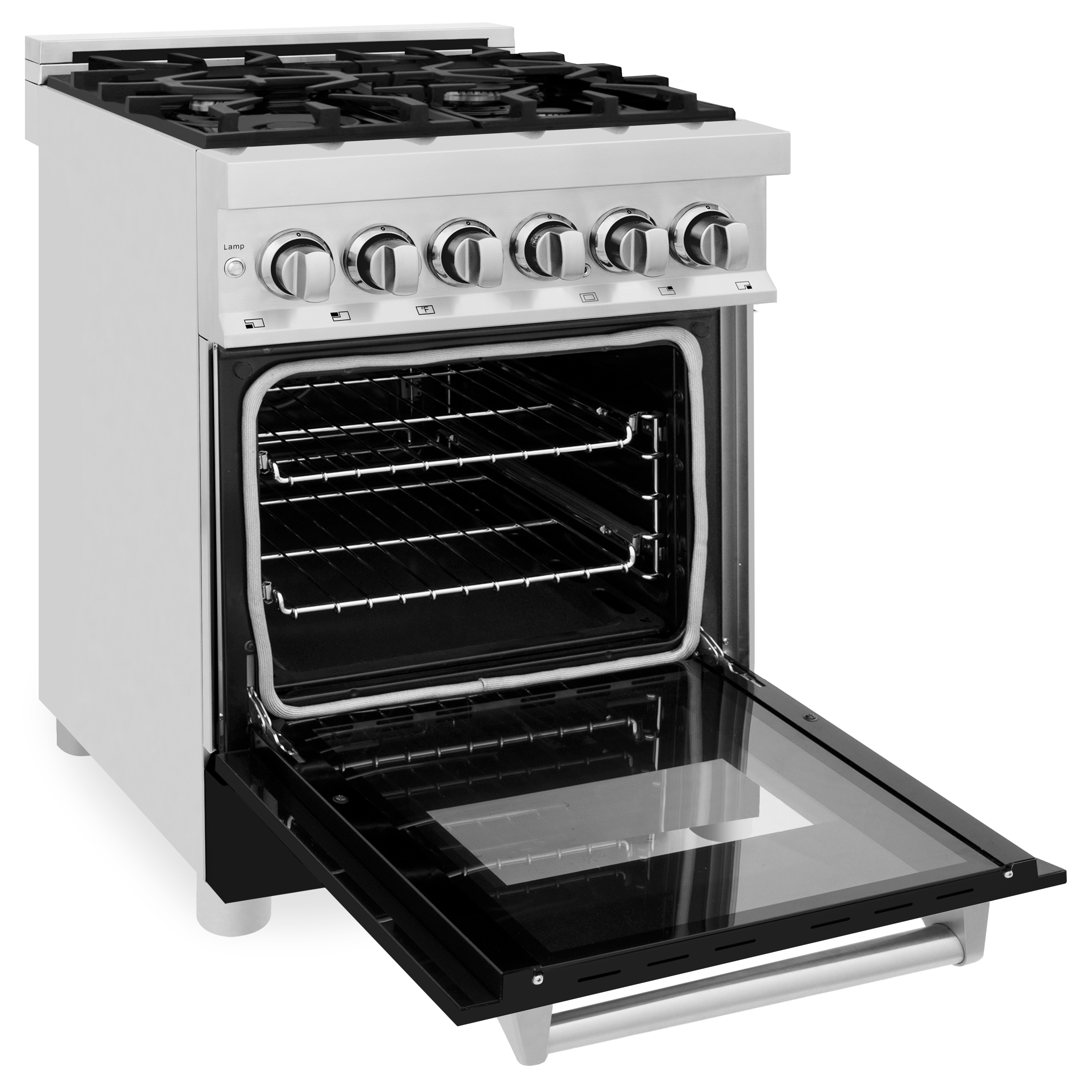 ZLINE KITCHEN & BATH RA-BLM-24 Dual-Fuel-Ranges - View #9