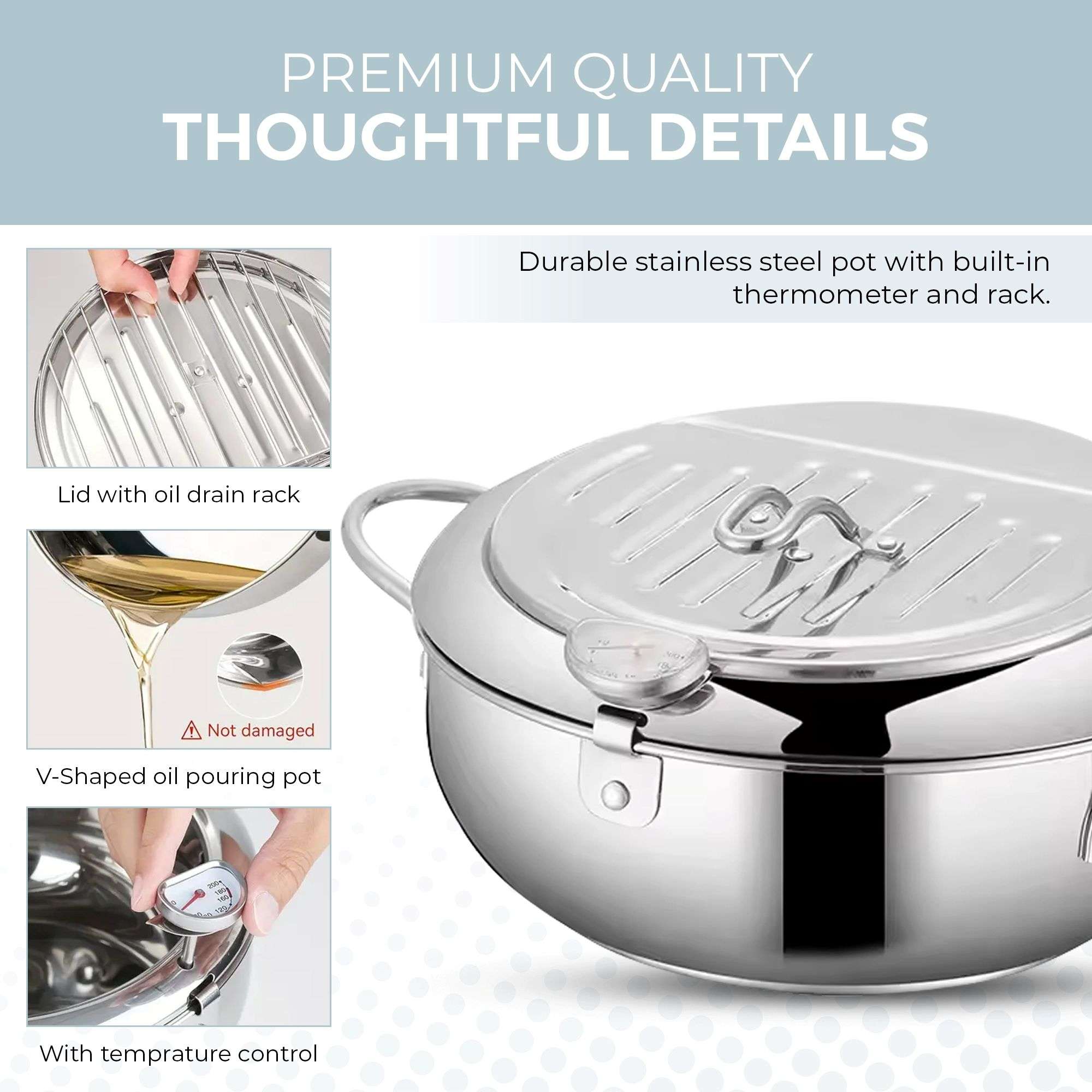 ALPHA LIVING SDF-04 Stock-Pots - View #6