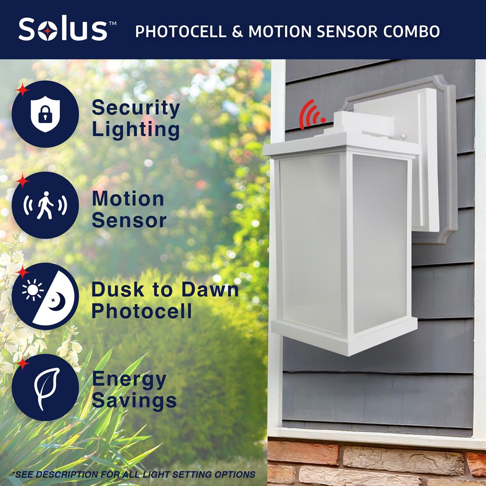Solus WM-S51VF-WH-S Outdoor-Wall-Lighting - View #2