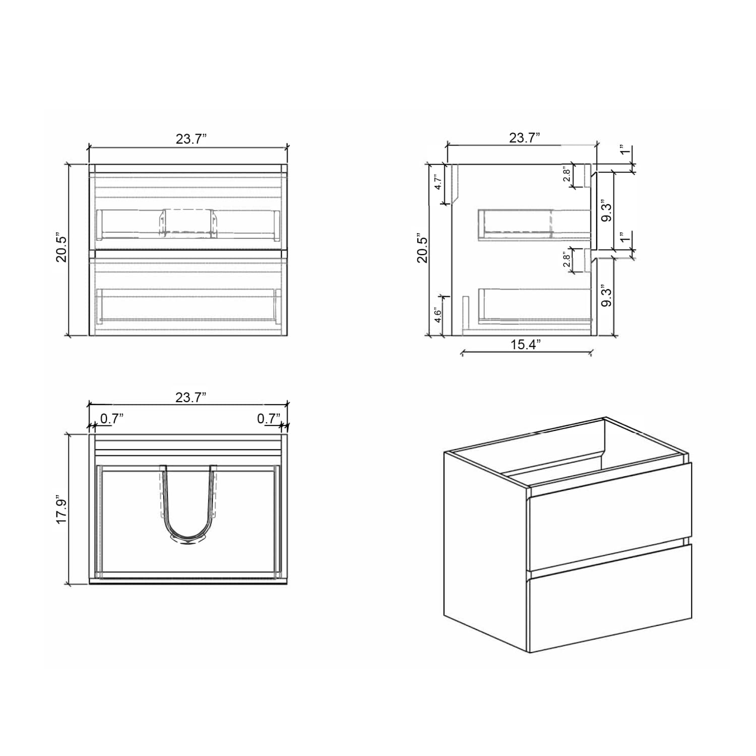 Streamdale Furniture W1865S00004 vanities - View #8