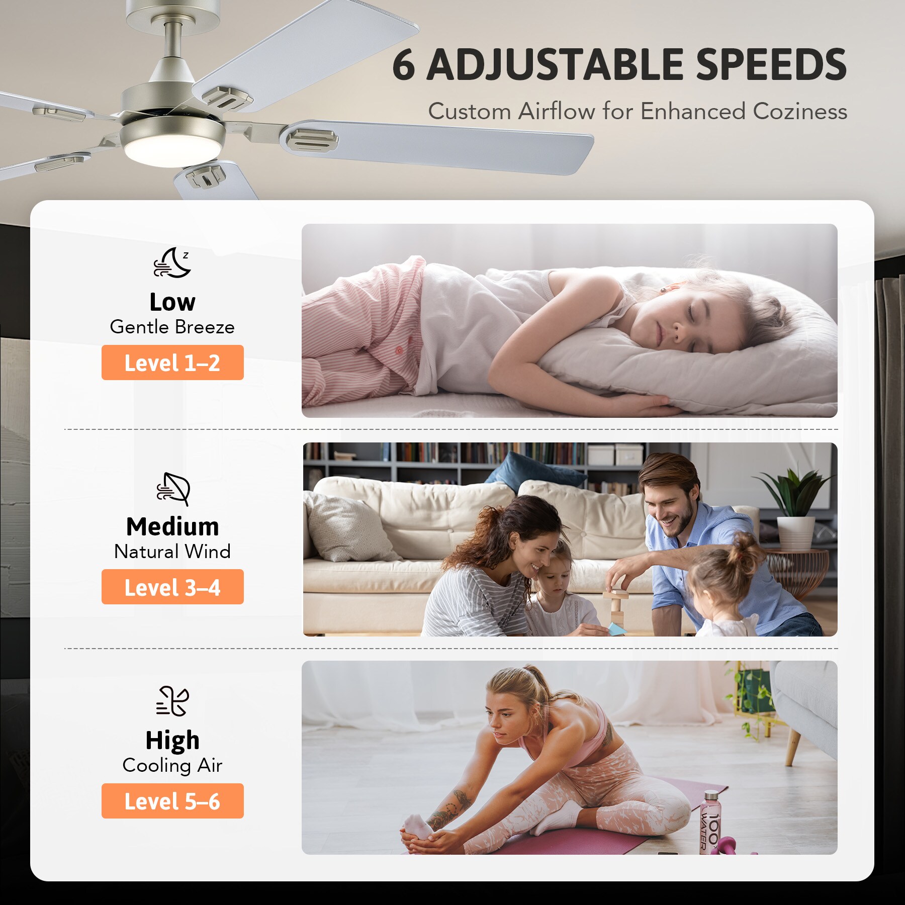 CO-Z CFN-1318-NI Ceiling-Fans - View #4