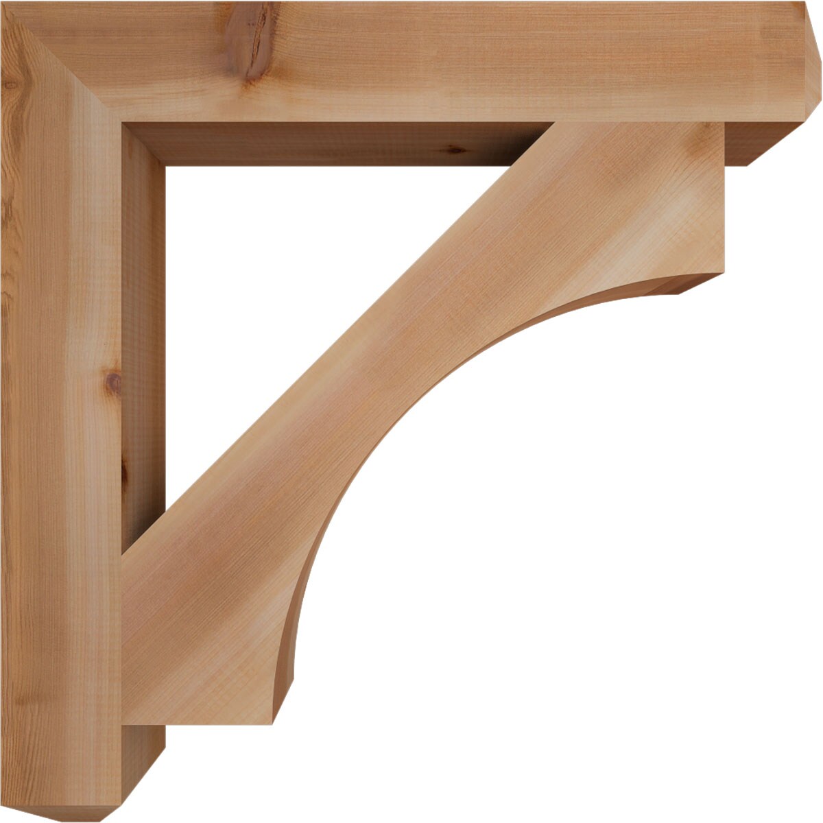 Ekena Millwork BKT04X28X28WTL04SWR Exterior-Brackets-Braces - View #3