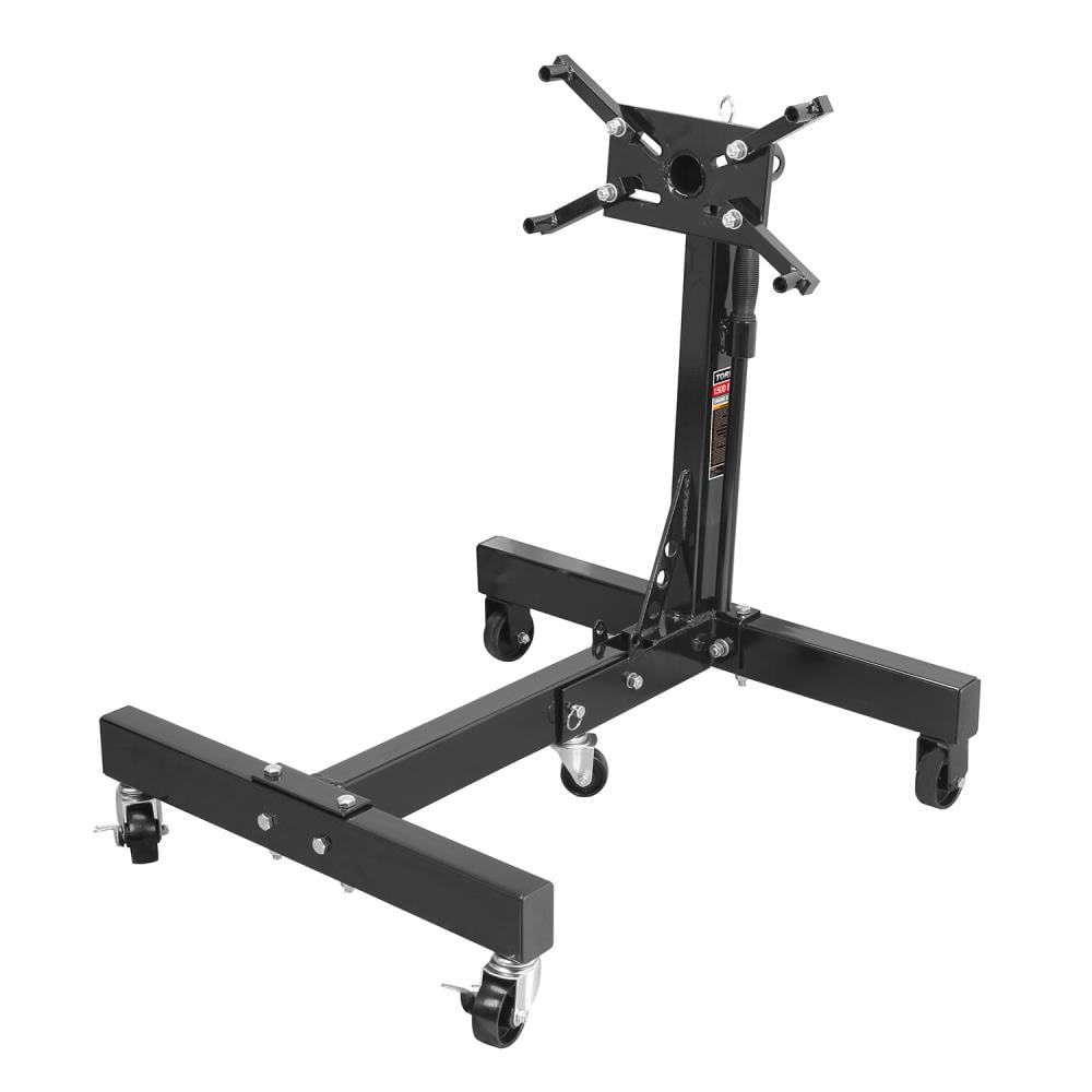 Torin Black 0.75-Ton Steel Manual Jack Stand at Lowes.com