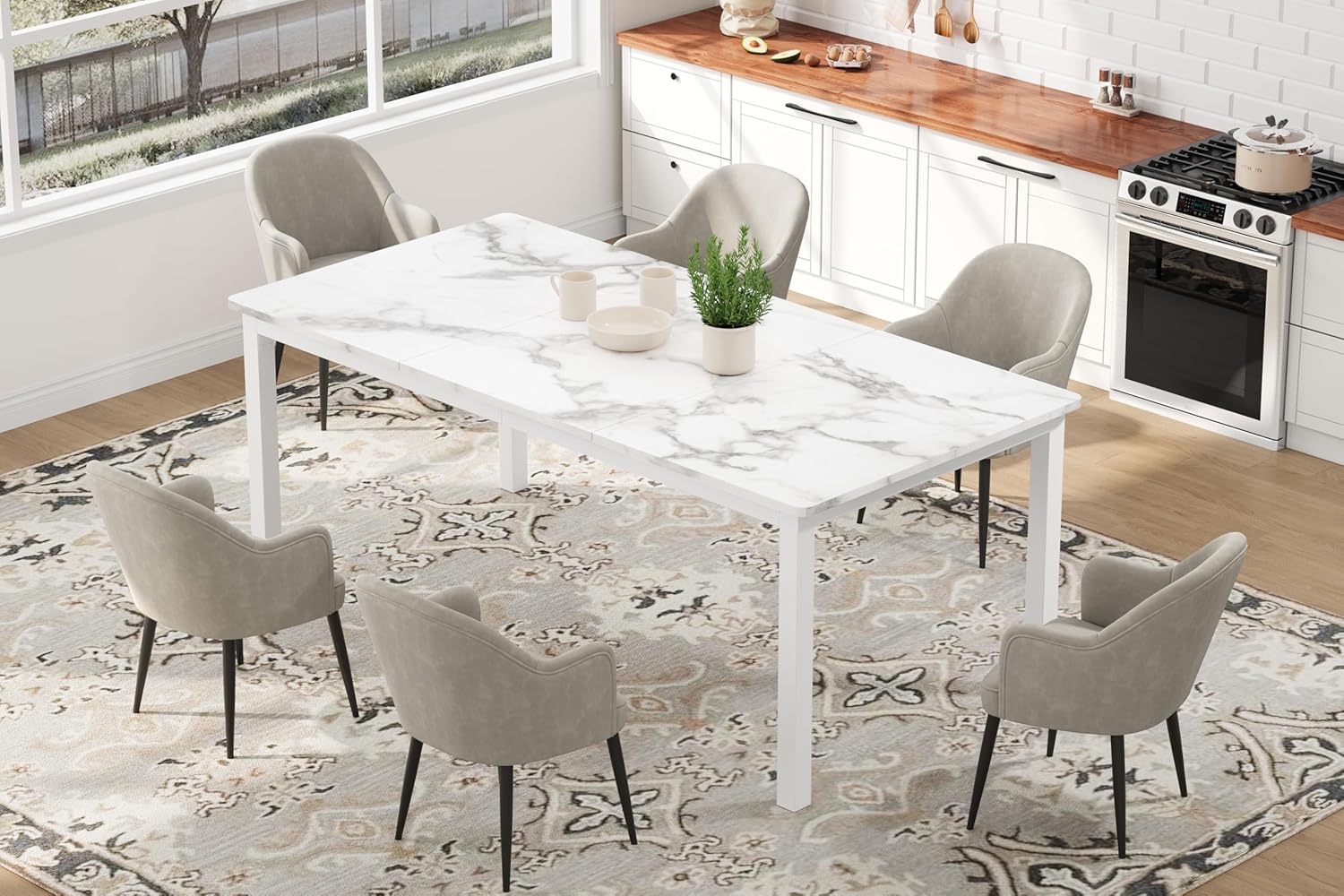 Qeetex DUKE-PHO-16GSAEGH Dining-Tables - View #3