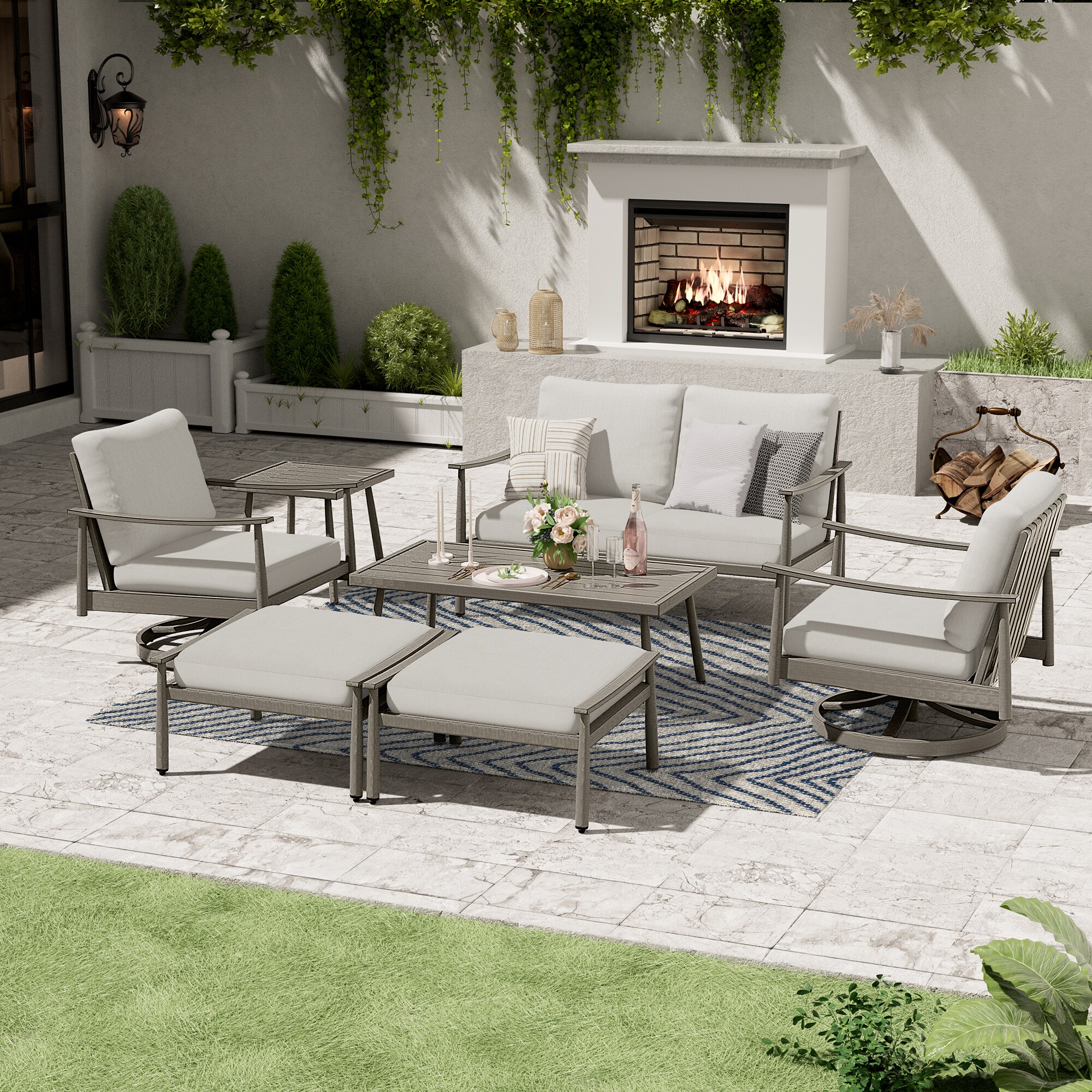  EL-SF7-GG-B4-WL3 Patio-Conversation-Sets - View #12