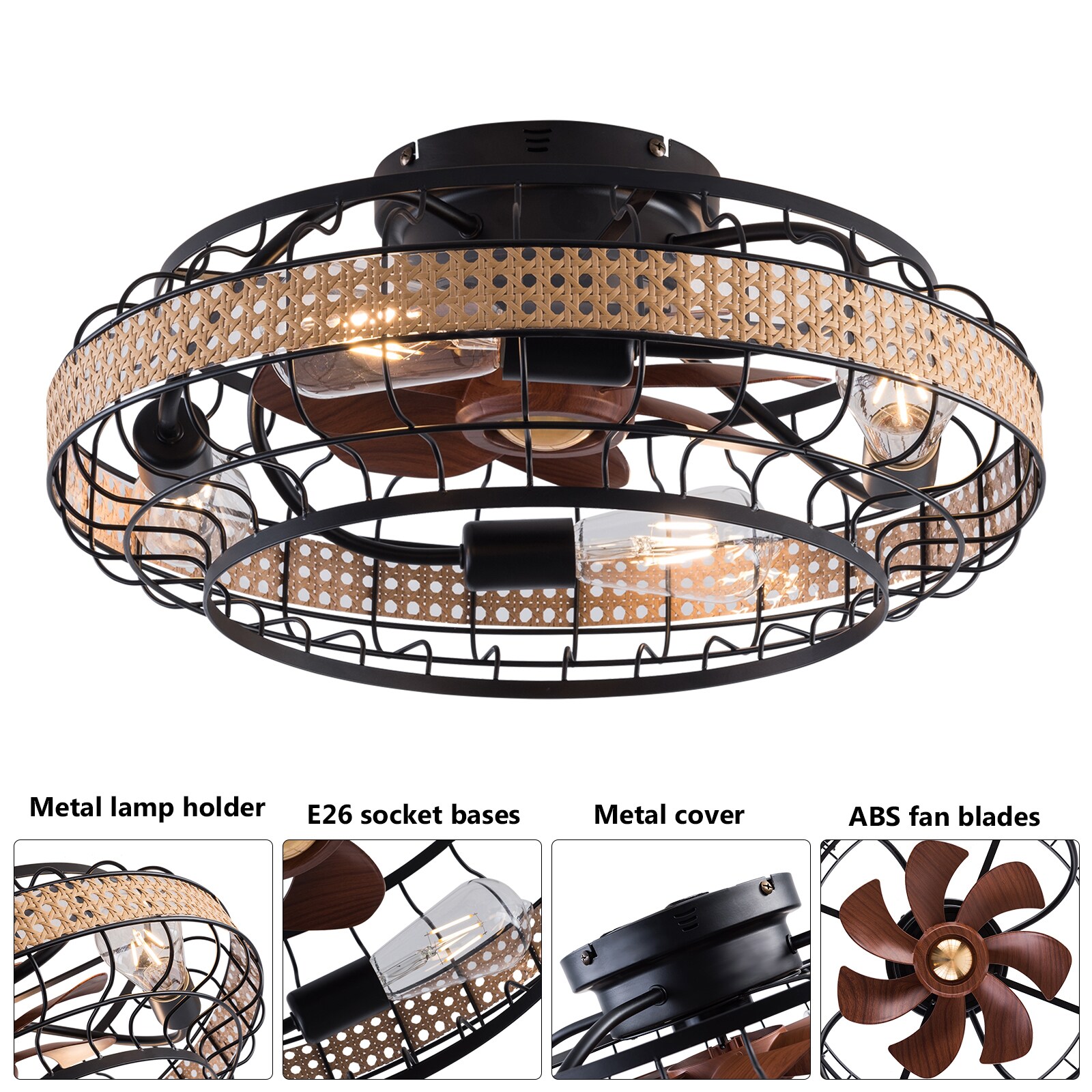 Oukaning KBUCAN8Q99-1 Ceiling-Fans - View #5