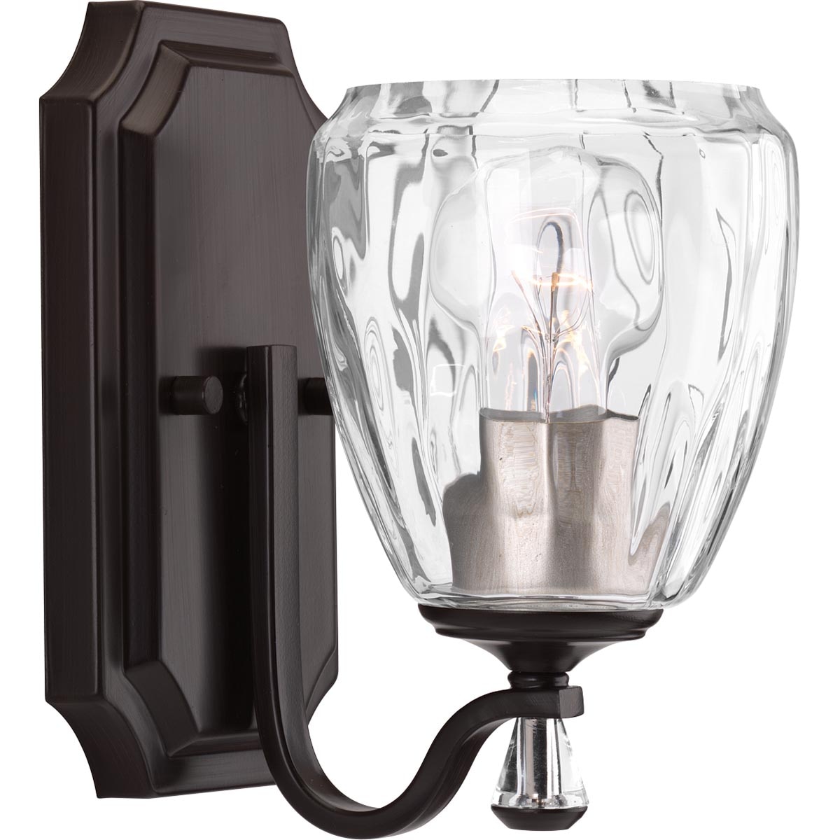 Progress Lighting P300116-020 Anjoux 5-in 1 -Light Antique Bronze Transitional Vanity light