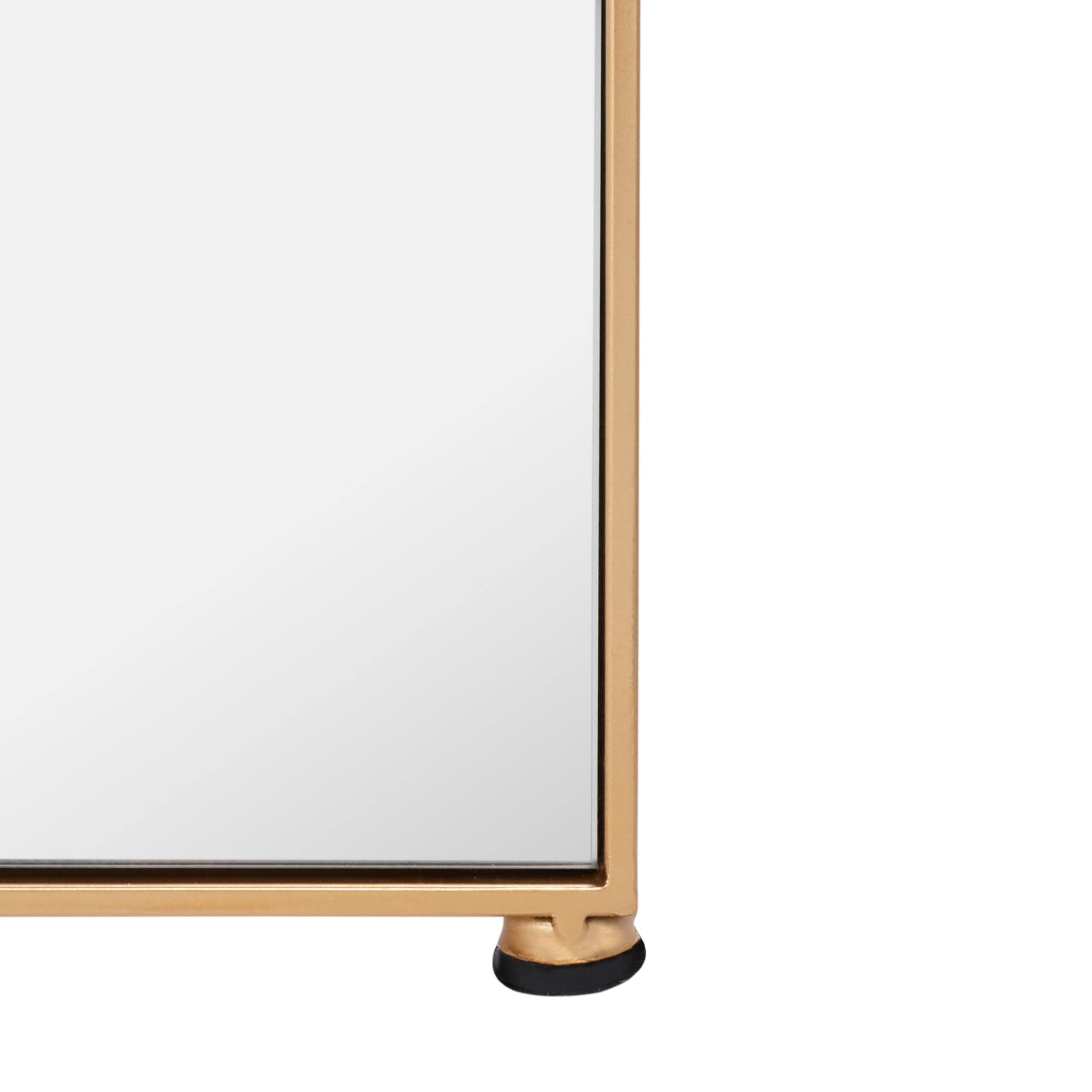 Wellen 28" x 69" Gold Framed Full-Length Mirror