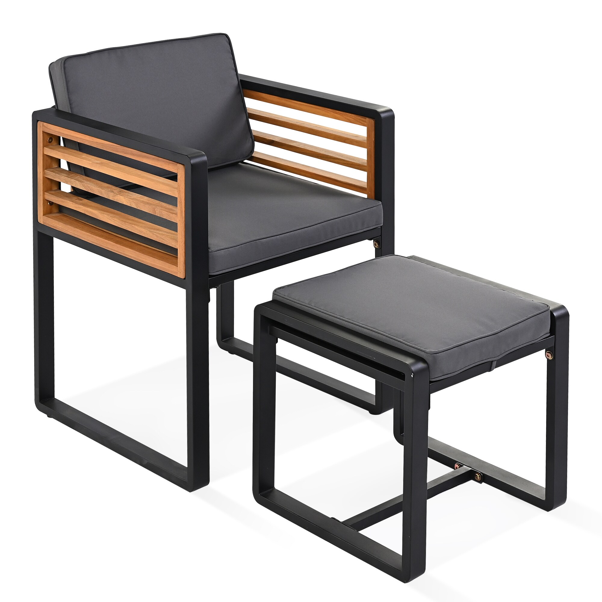 SINOFURN SYA010494GY Patio-Dining-Sets - View #8