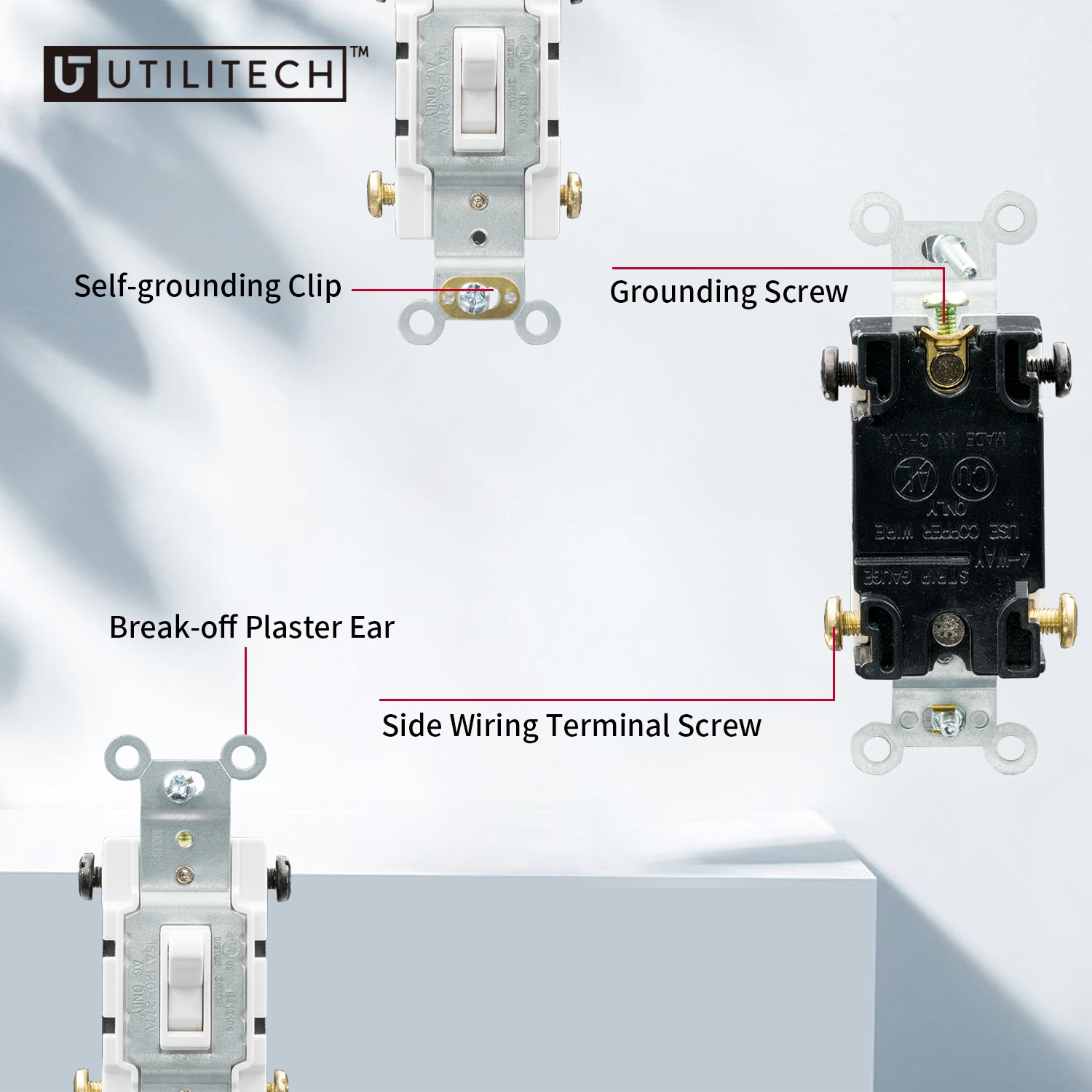 Utilitech 1003S-WH10 Lighting-Controls - View #6