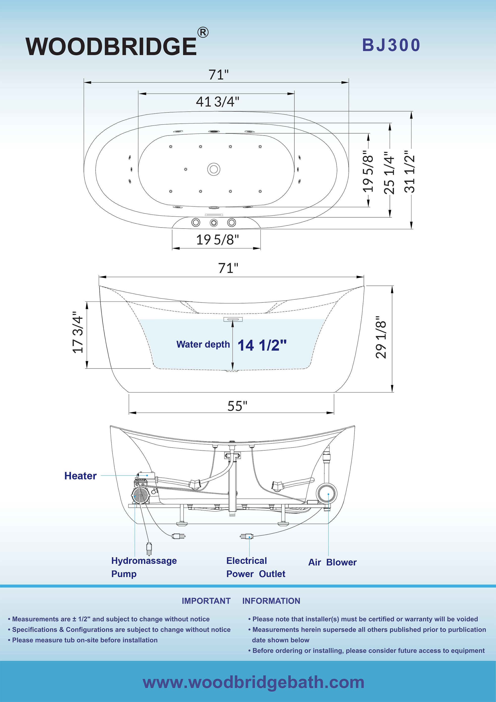 Woodbridge LB228 bathtubs - View #15