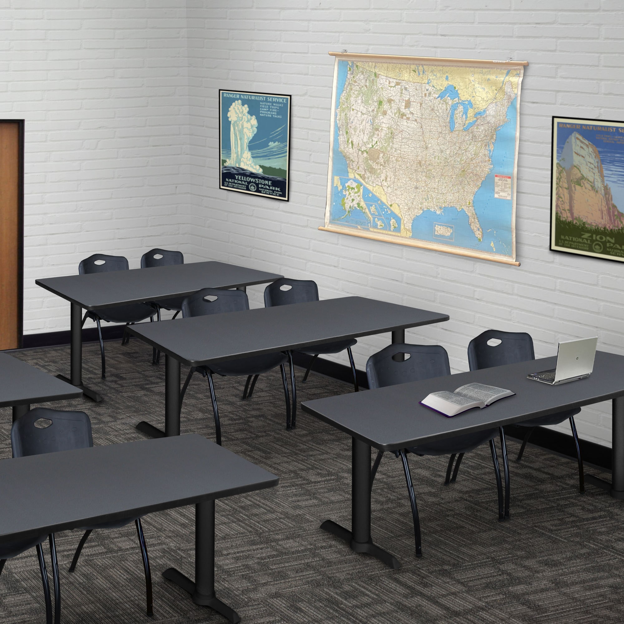 Regency MTRCT6024GY47BK Office-Tables - View #9