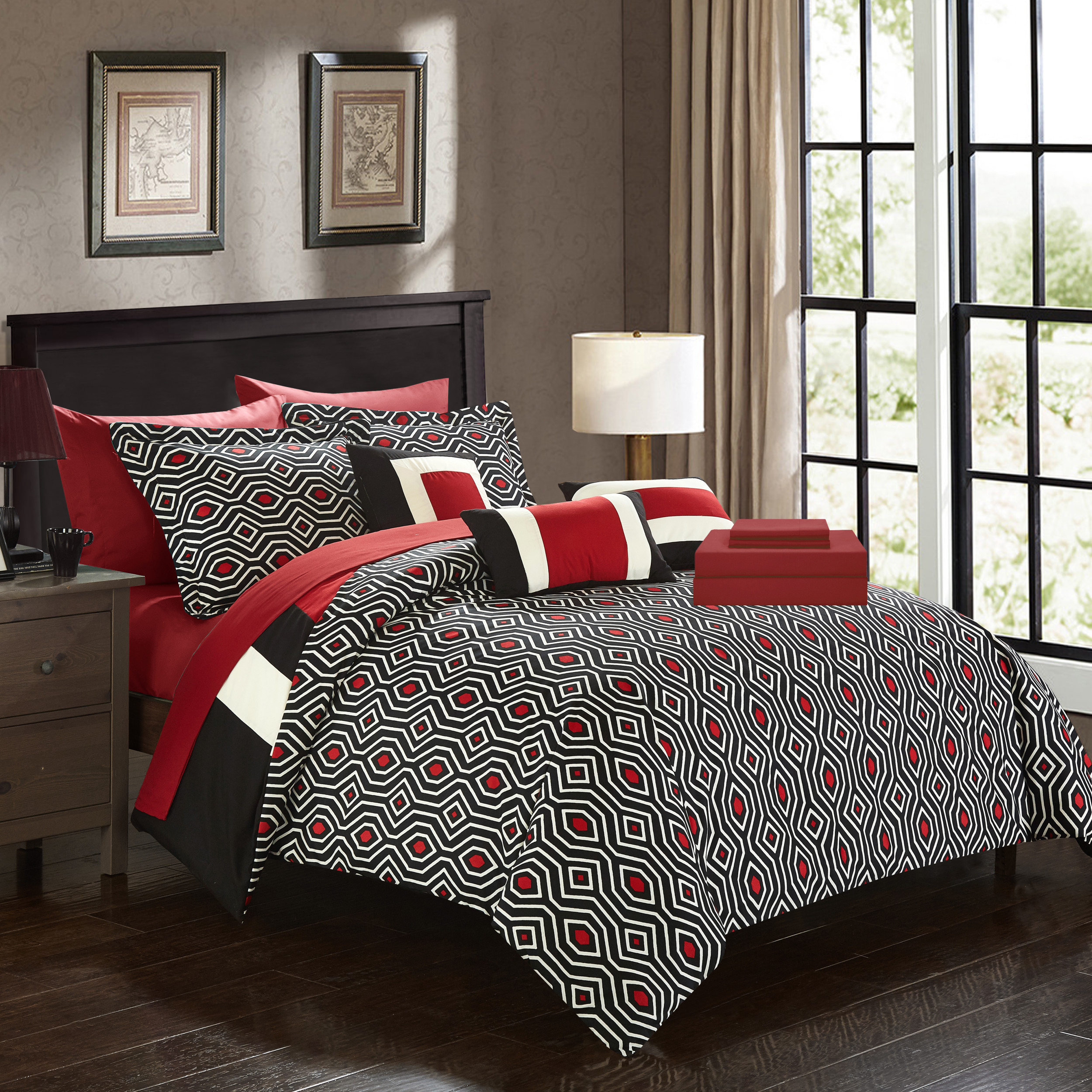 Chic Home Design CS4458-LW bedding - View #3