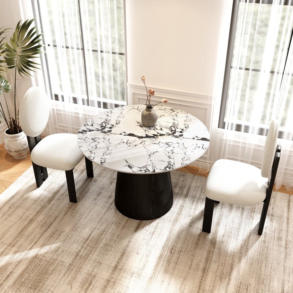 Coolbibila FRANCO-TABLE-WHITE Dining-Tables - View #4