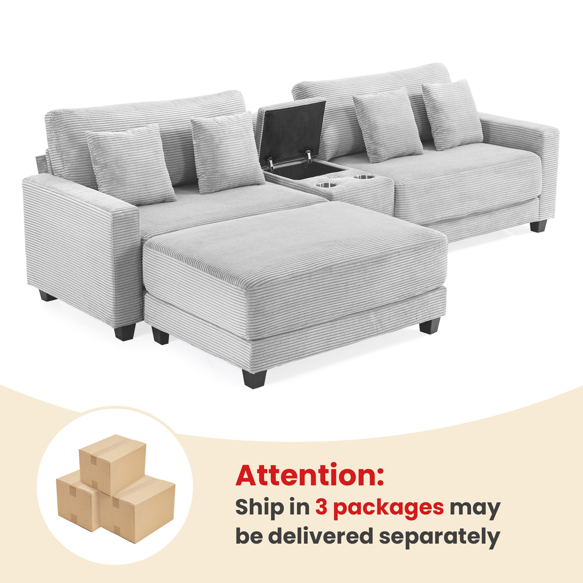 VOUA SAF-DXR3-YE1 Sofas-Loveseats - View #9