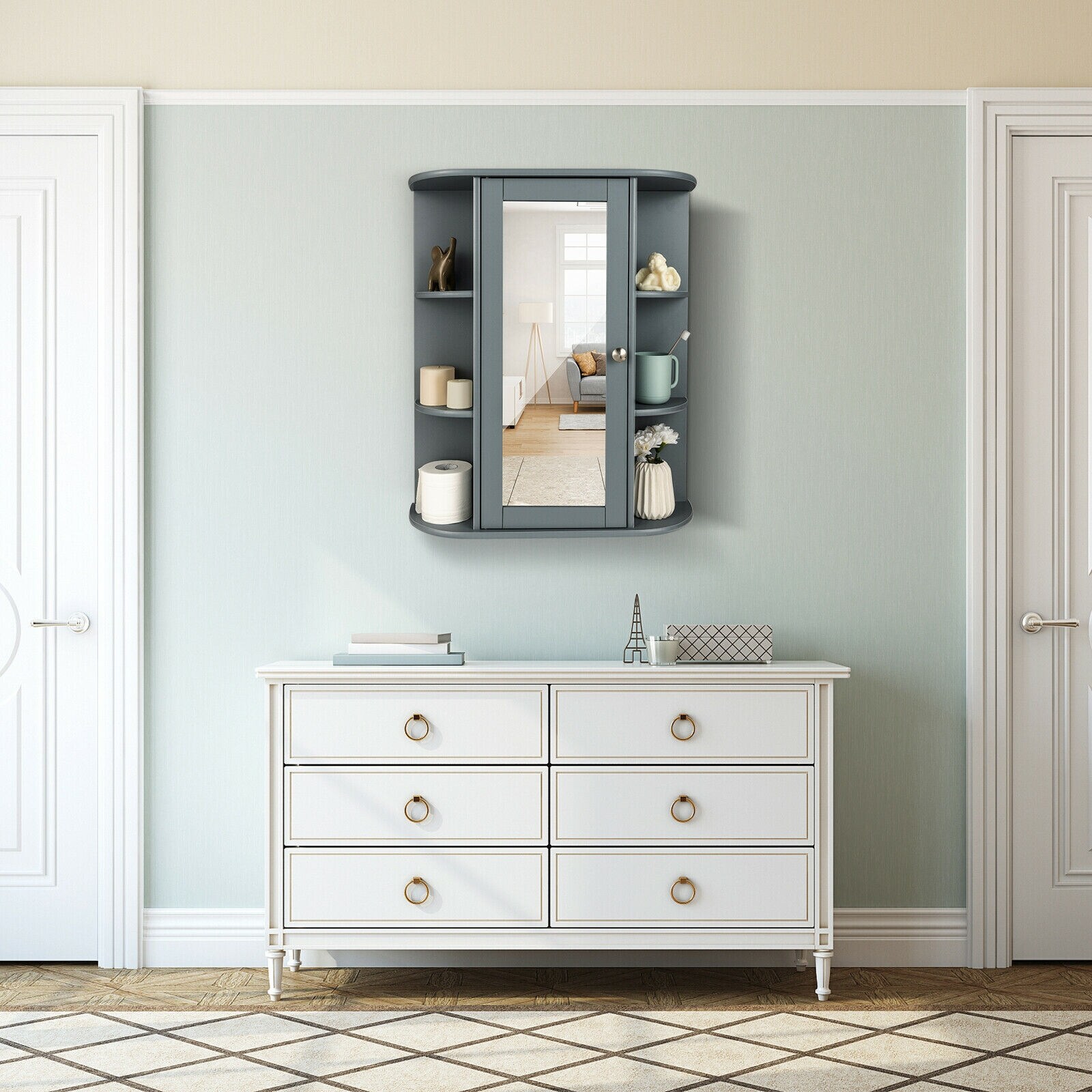 Forclover HYFE-65488 Bathroom-Medicine-Cabinets - View #4