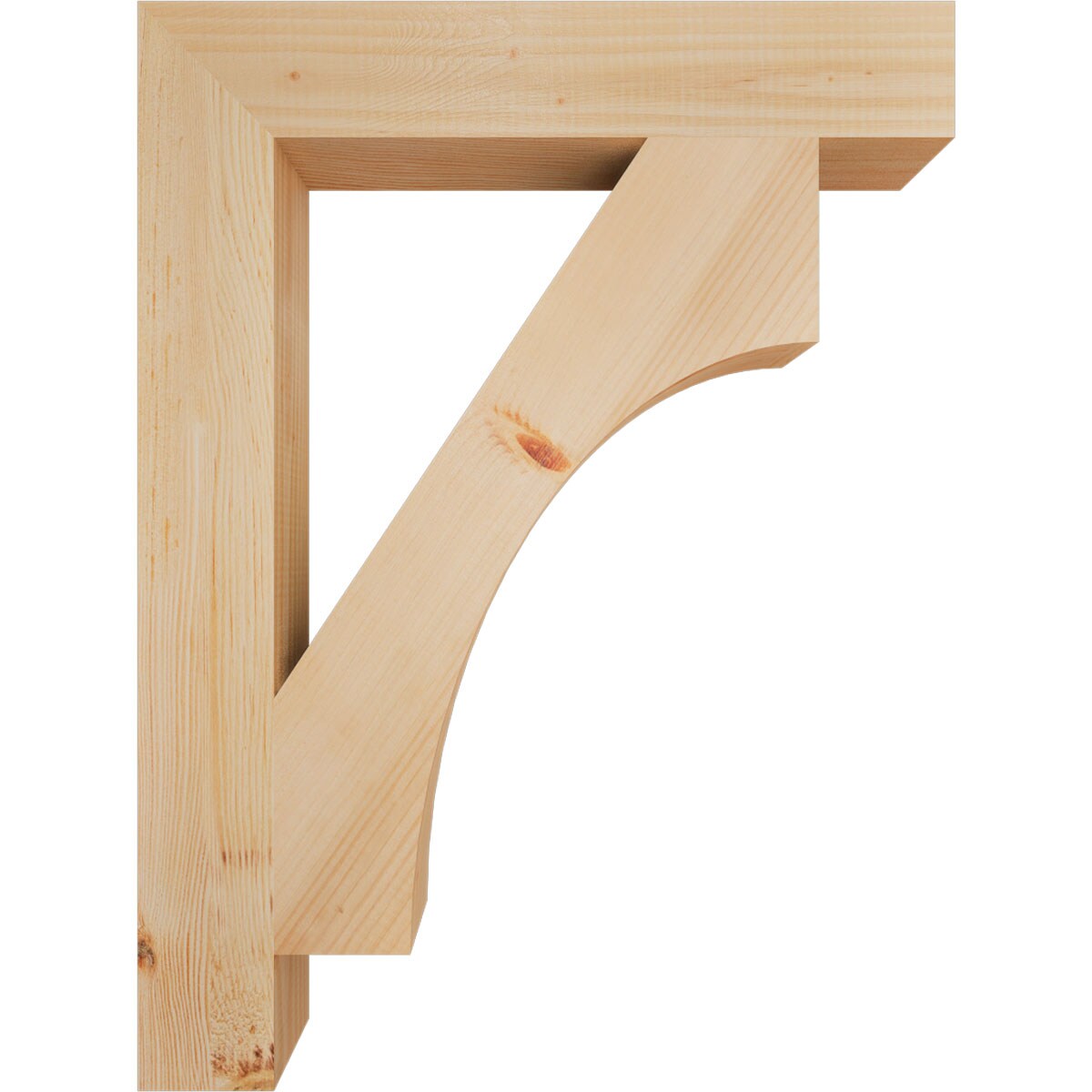 Ekena Millwork BKT04X24X32WTL05SDF Exterior-Brackets-Braces - View #3