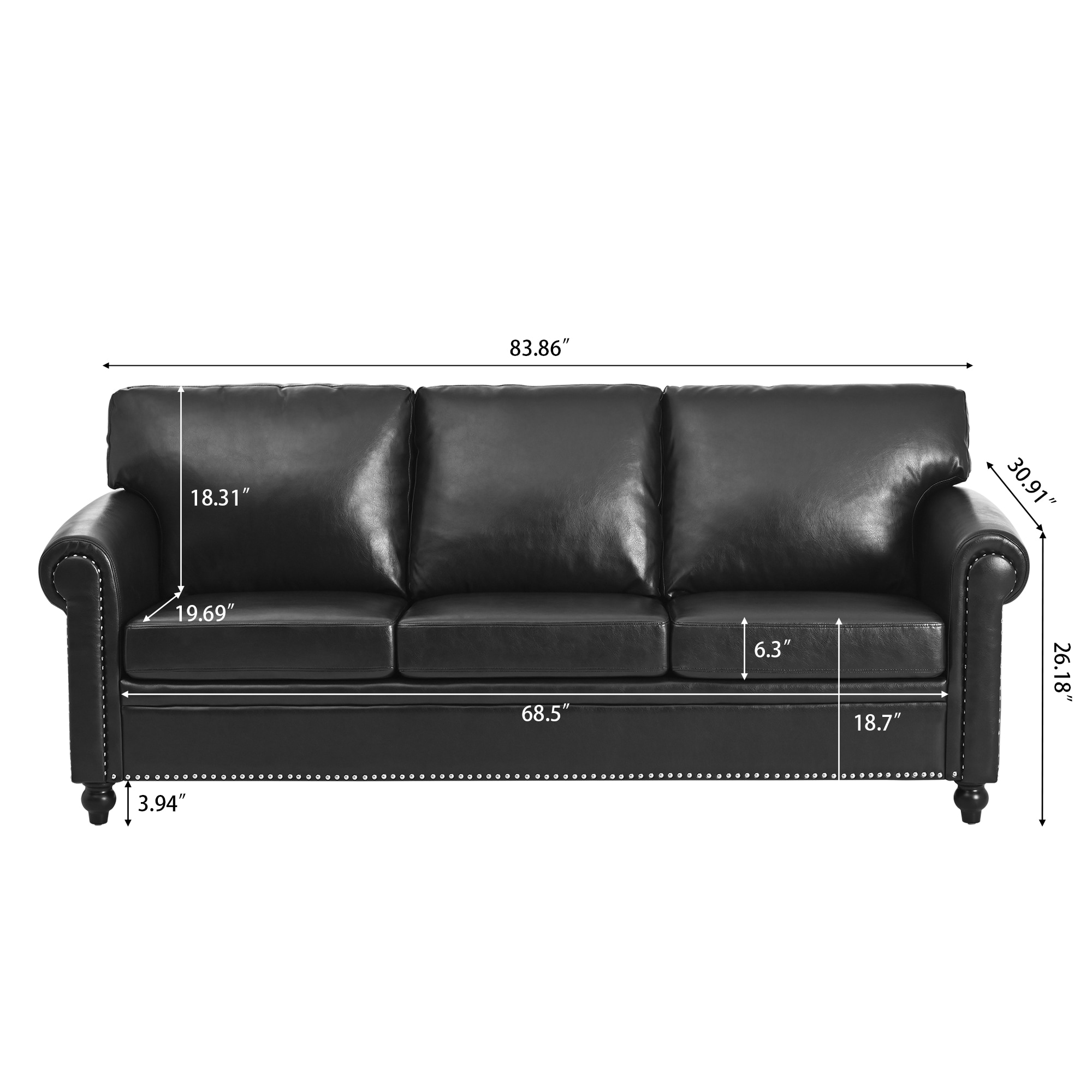 AAZJ NBC-CM64200CL Sofas-Loveseats - View #8