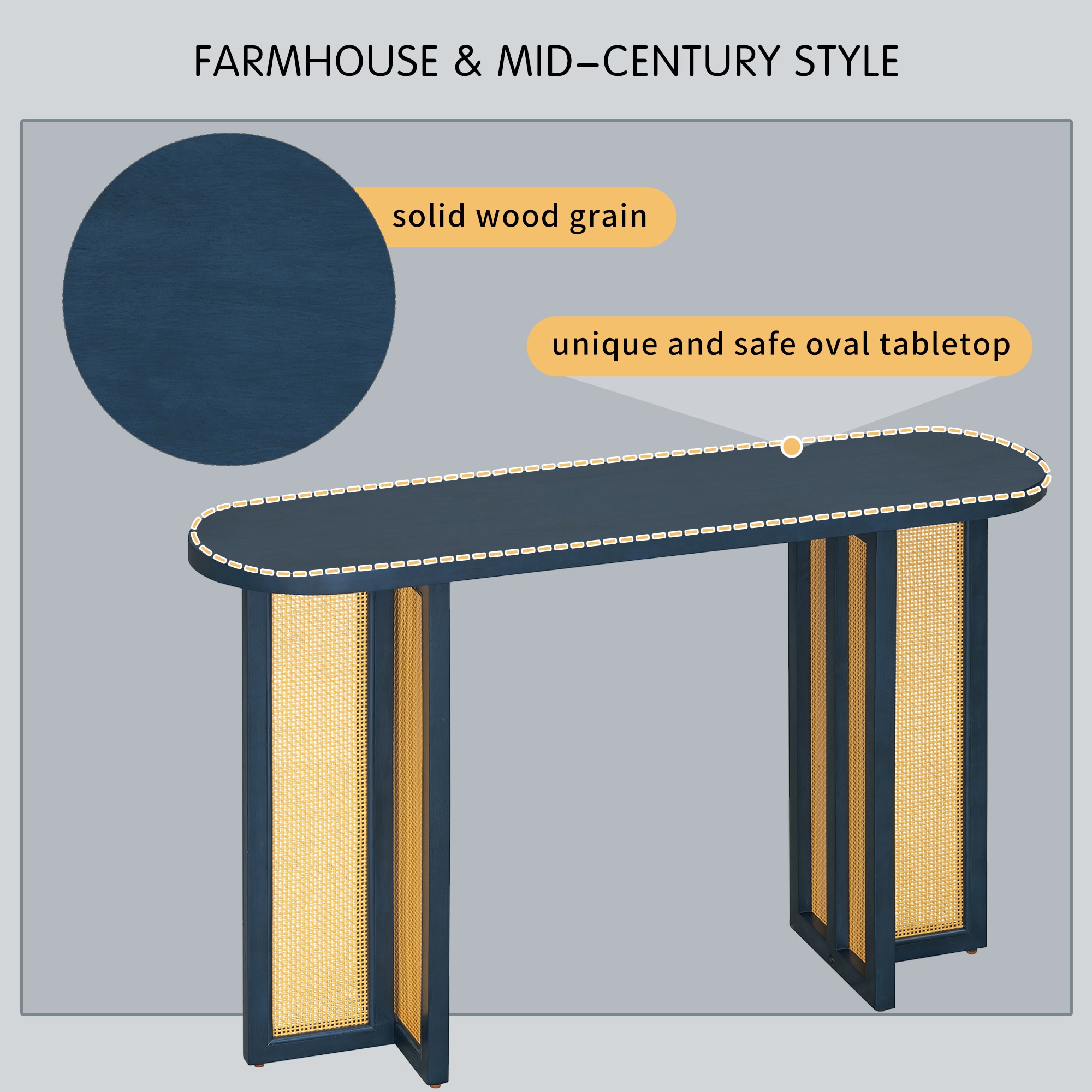 ModernLuxe N715P245743M Console-Sofa-Tables - View #4