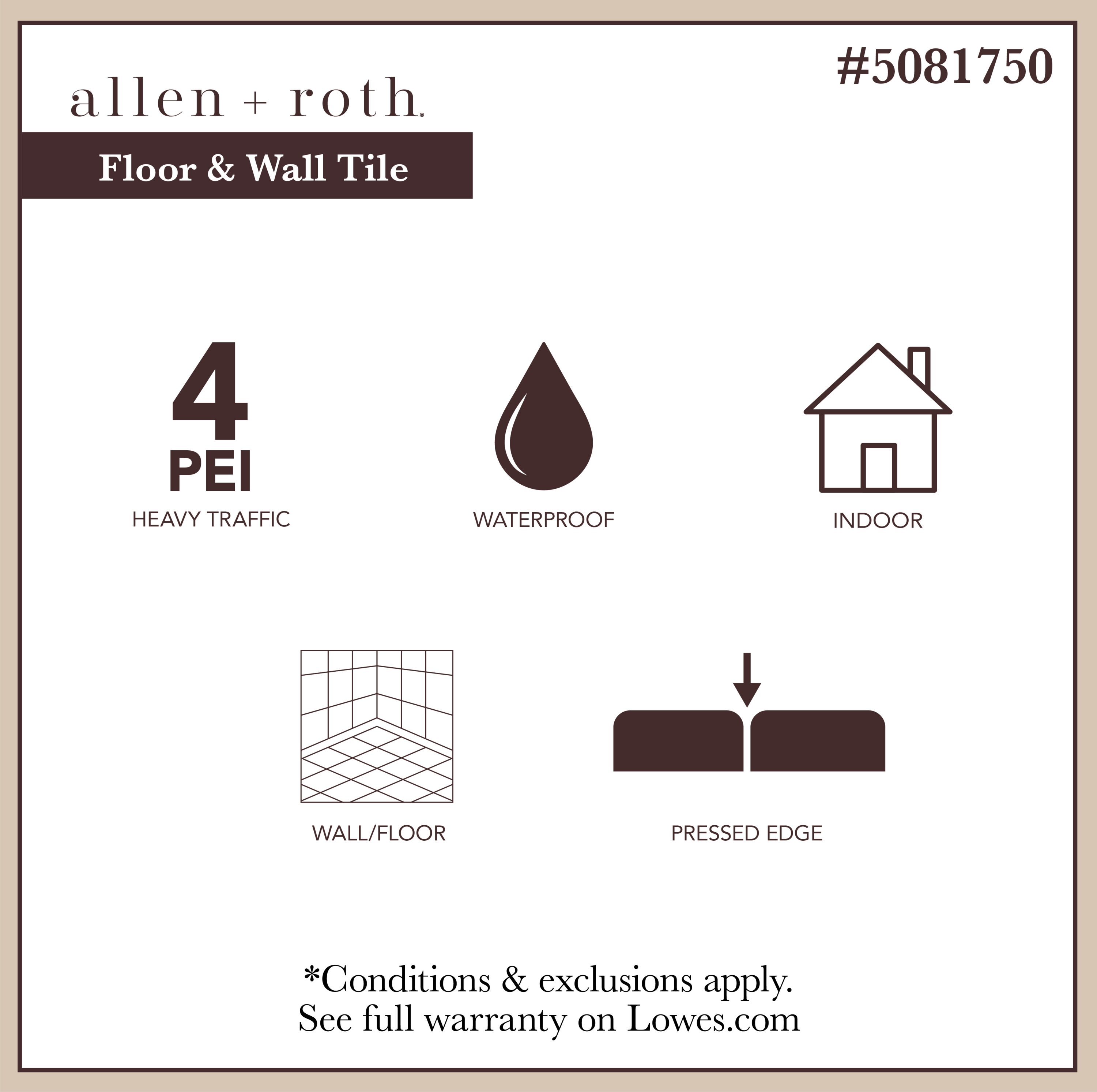 allen + roth 1001-0369-0 Ceramic-Tile - View #3
