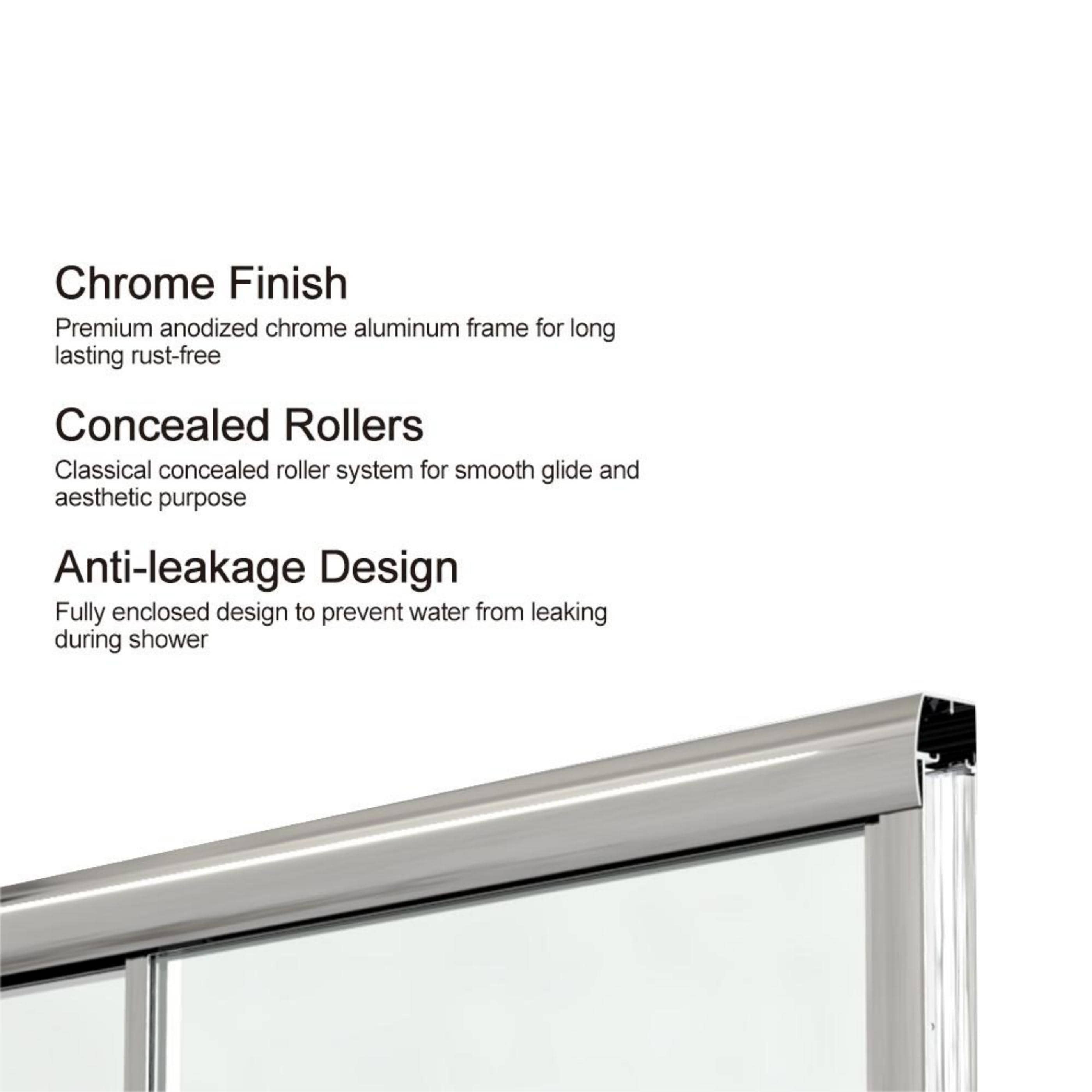 WELLFOR QPZ-TL02W Shower-Doors - View #3