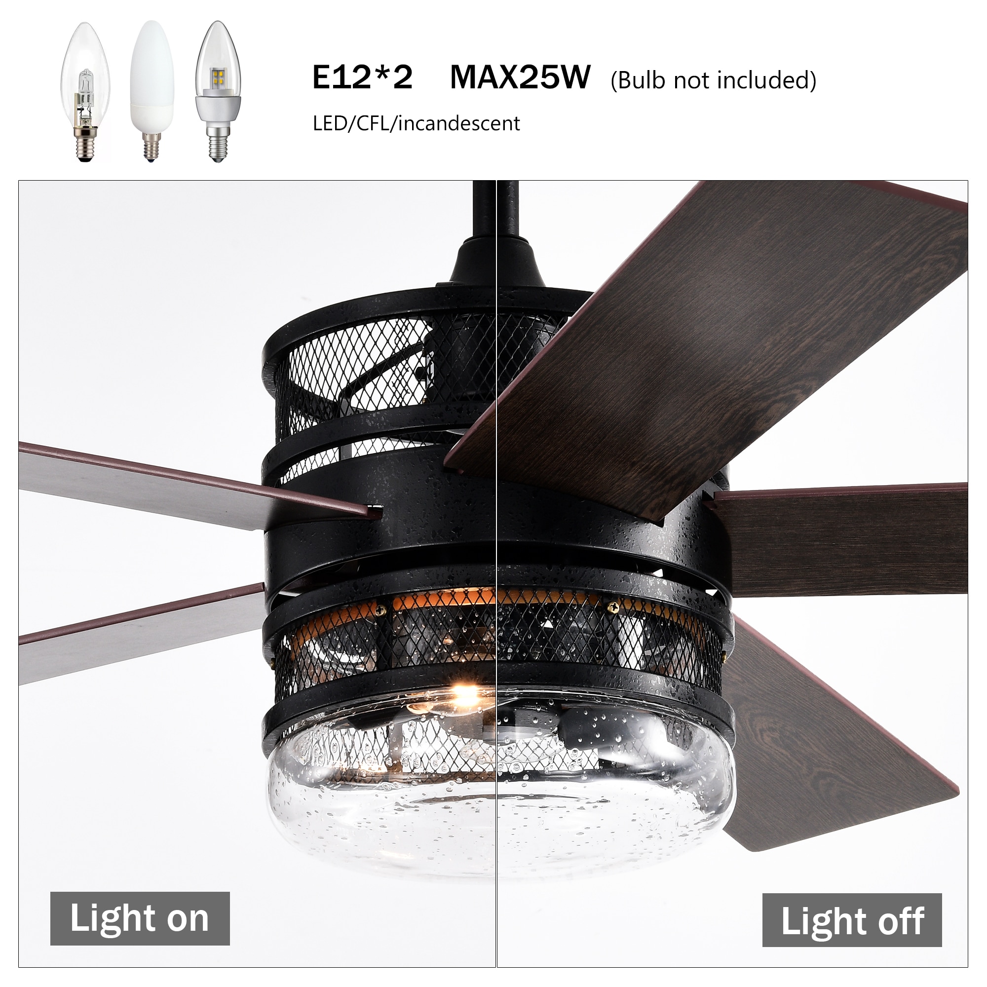 JIMSMAISON JMHECF13-52MB Ceiling-Fans - View #5