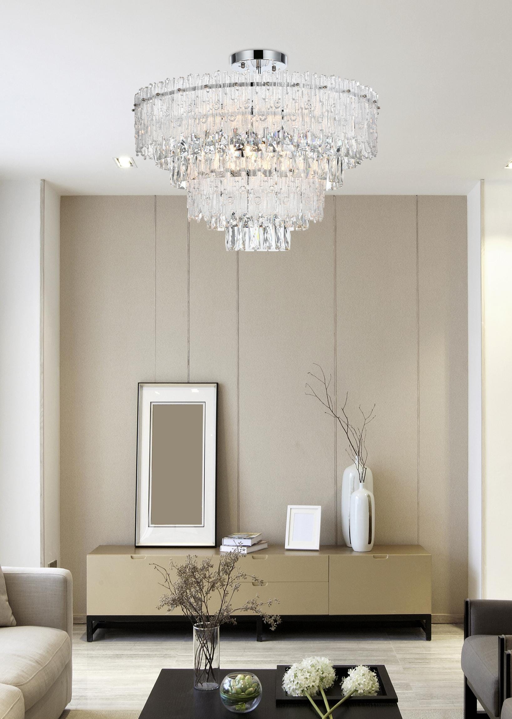 Elegant Decor HF5340F25C flushmounts - View #2
