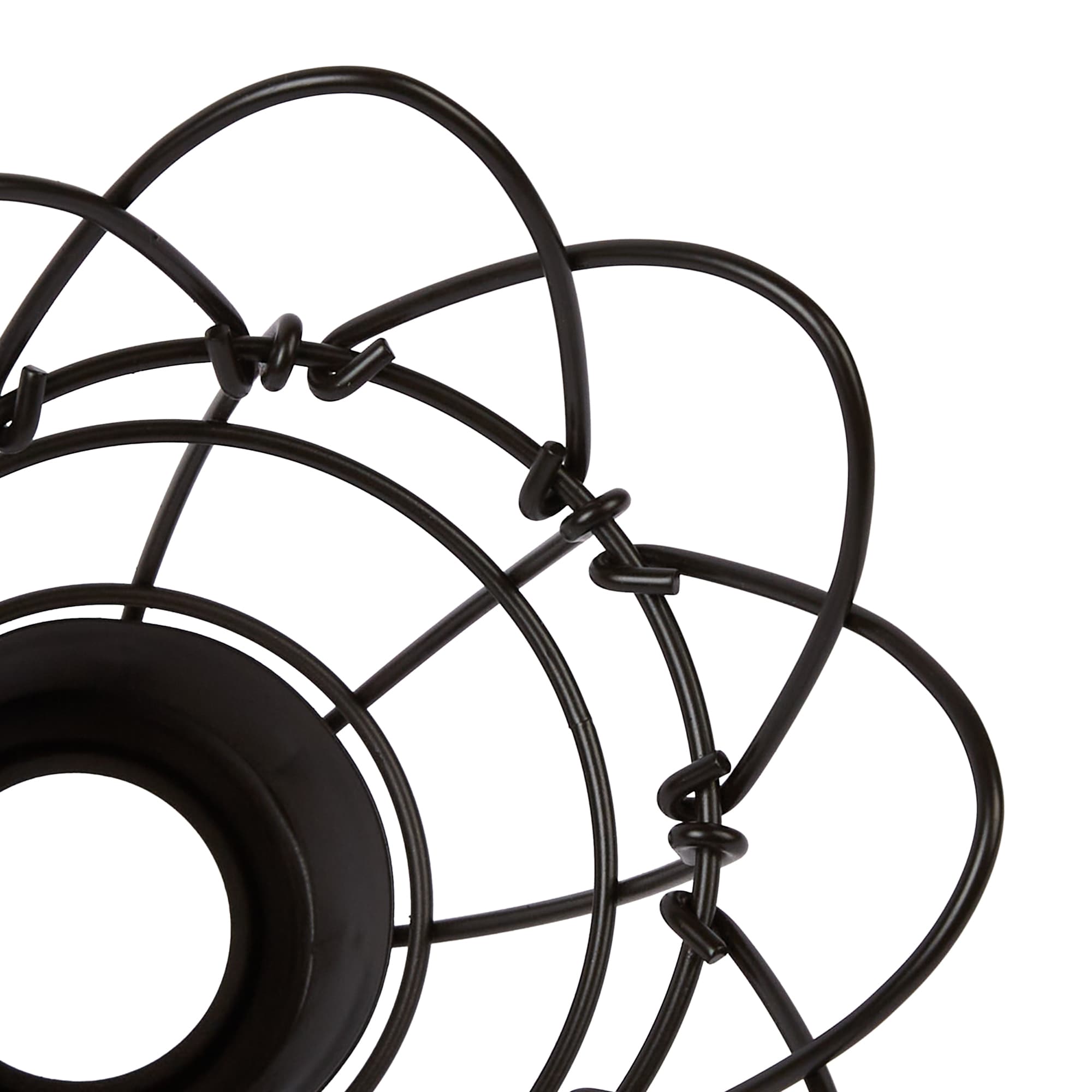 Portfolio Ravensport 7.25-in H 4.62-in W French Bronze Wire Cage Pendant Light Shade