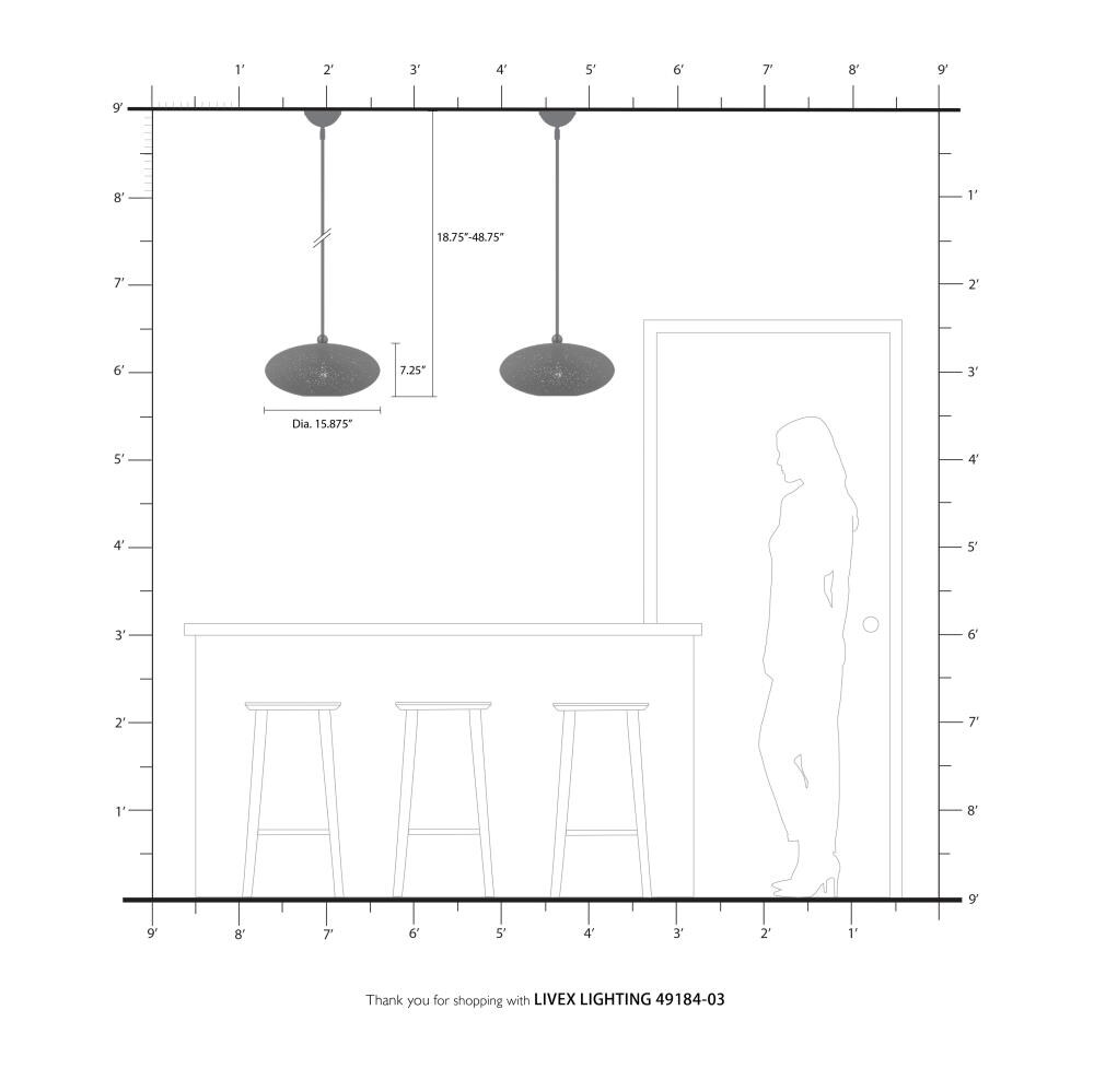 Livex Lighting 49184-03 Pendant-Lights - View #10