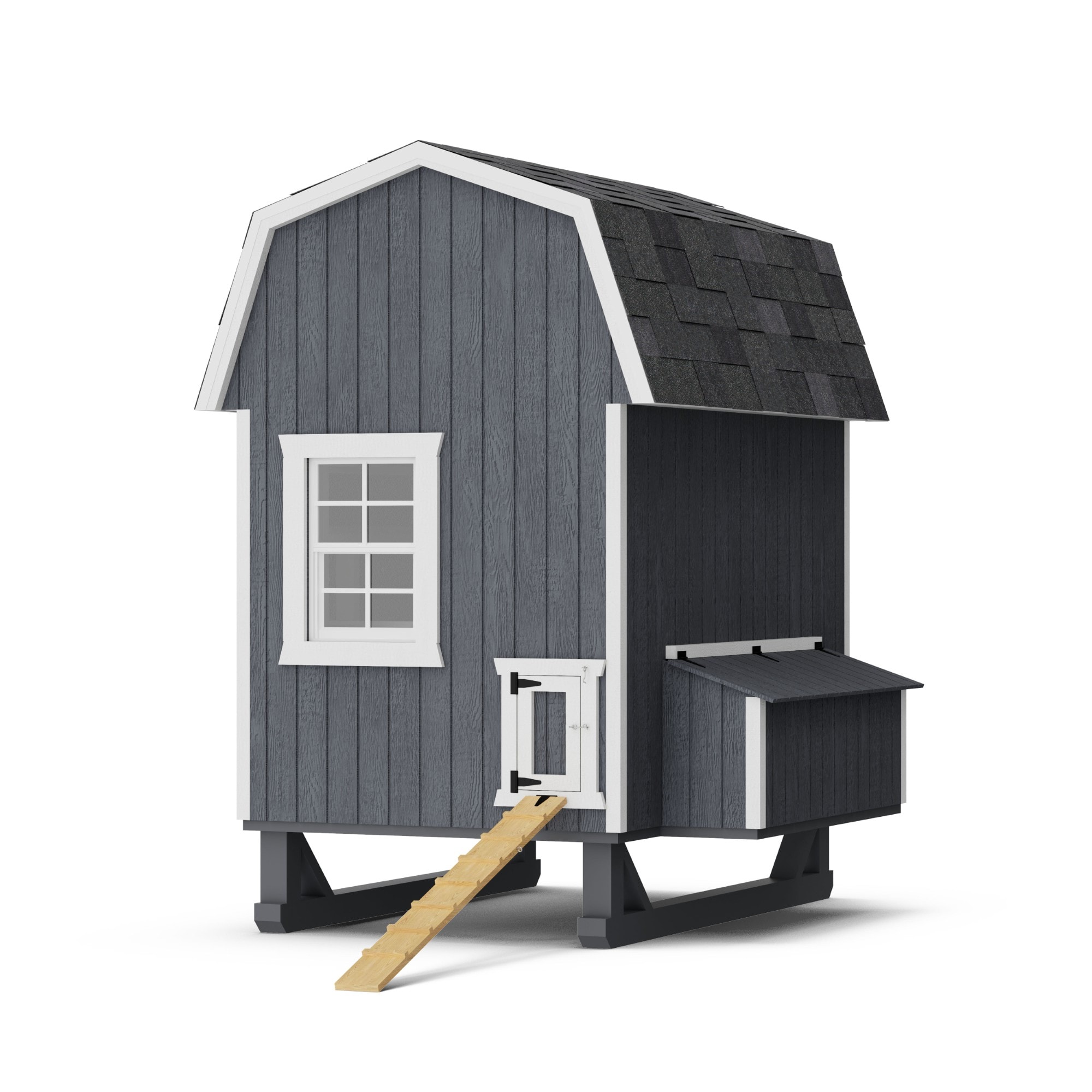 Brown Wood Chicken coop