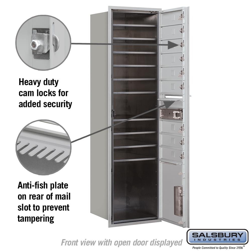 SALSBURY INDUSTRIES 3716S-09AFU mailboxes - View #2