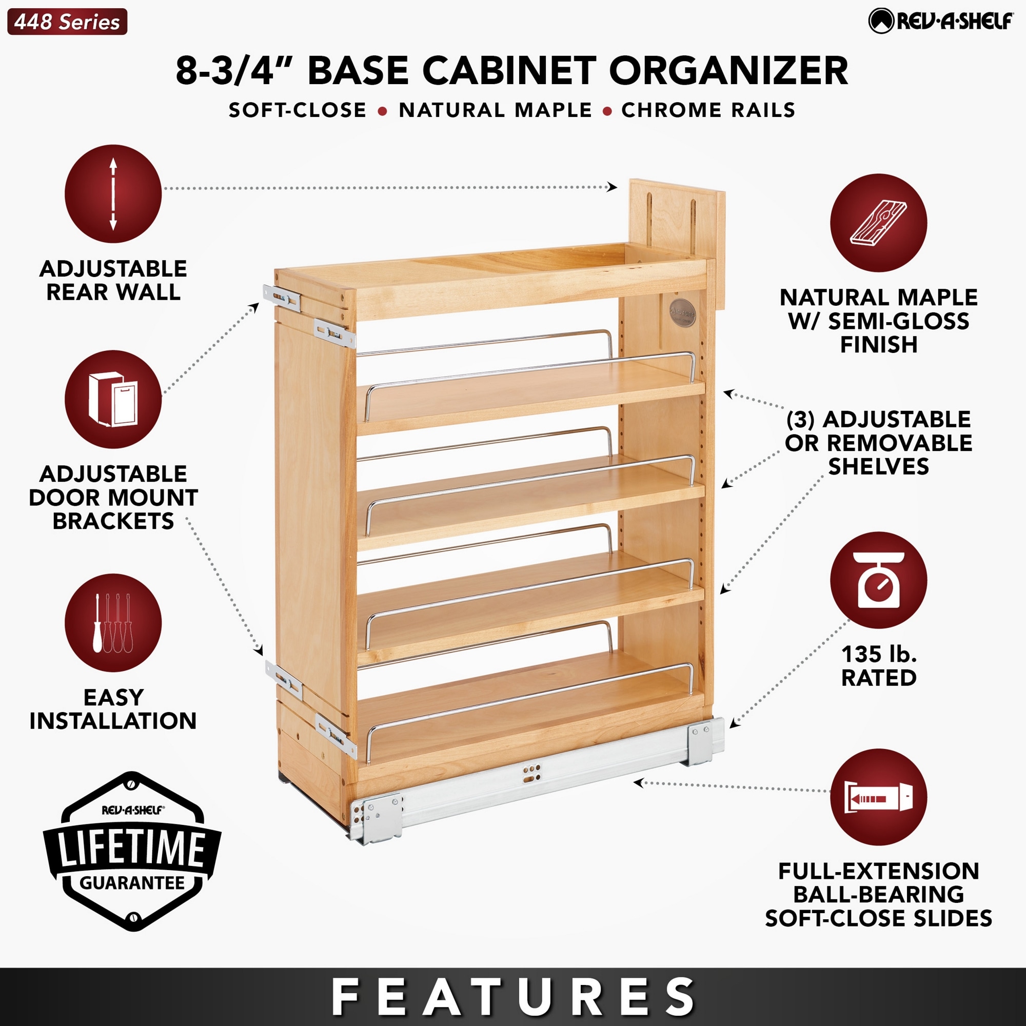 Rev-A-Shelf 252014 Pull-Out-Cabinet-Baskets - View #4