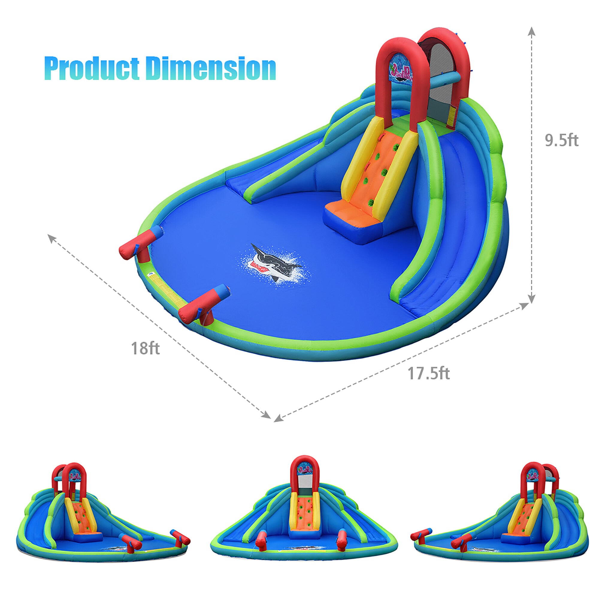 Costway CSHY005492 Bounce-Houses - View #2