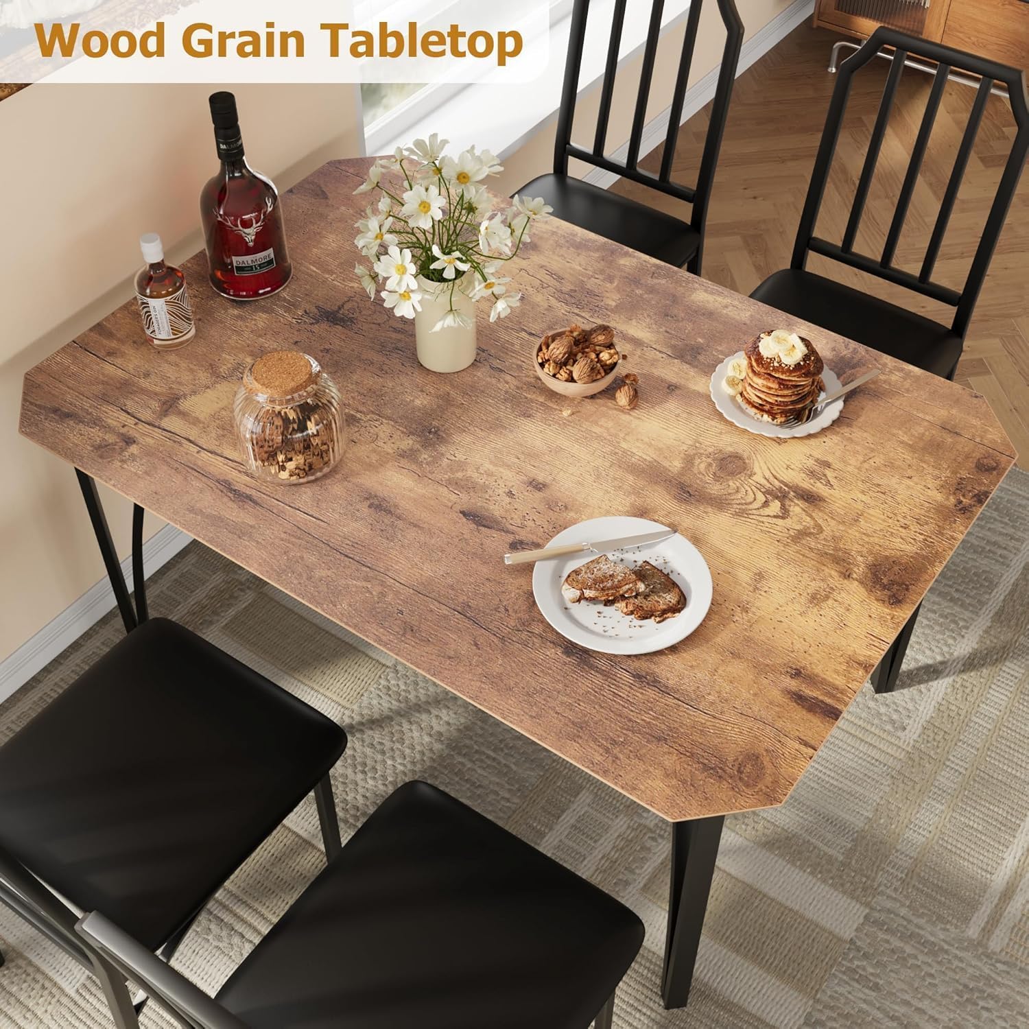 Qeetex DHZ-PHO-11PZ1MR1 Dining-Sets - View #4