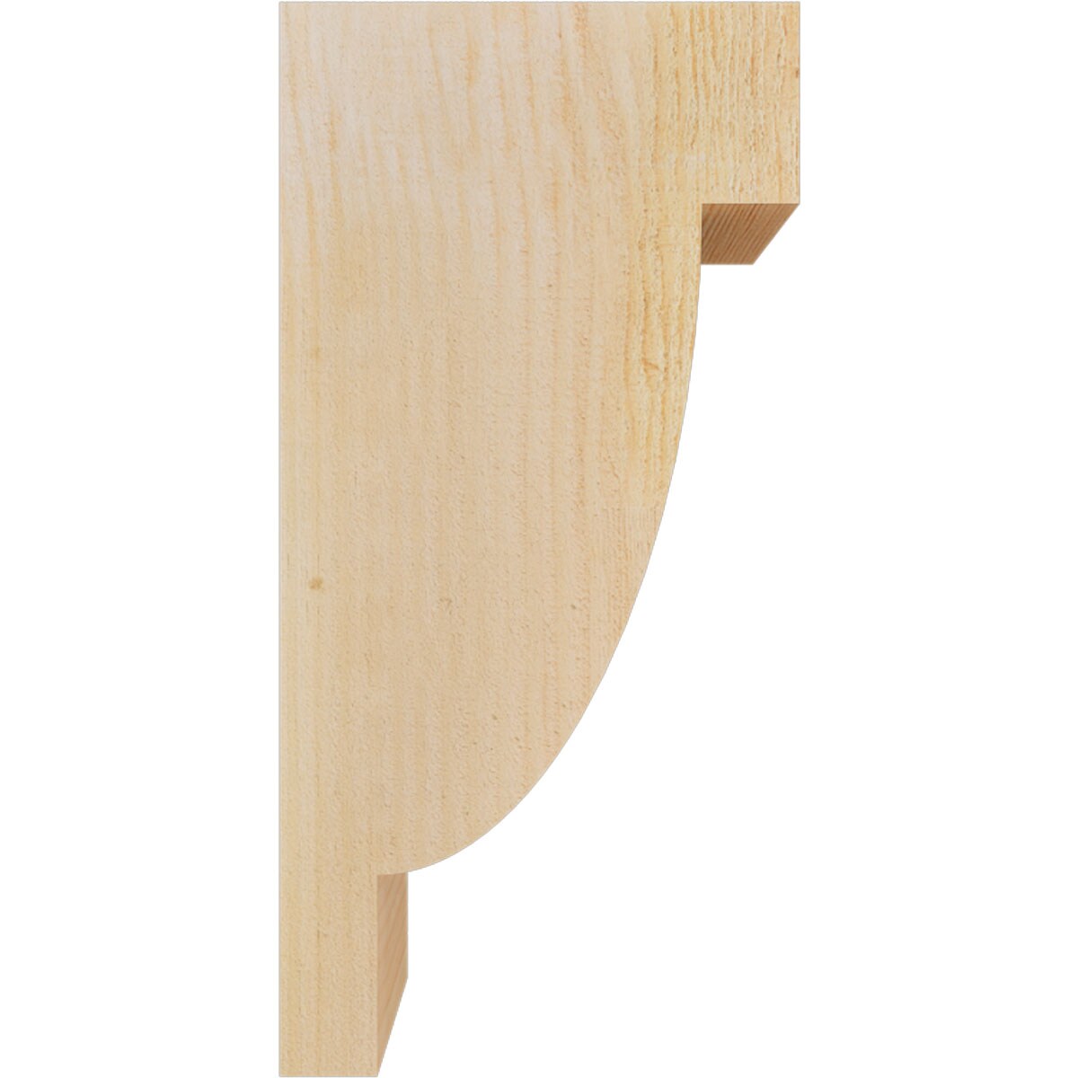 Ekena Millwork COR04X08X16ALP00RDF corbels - View #3