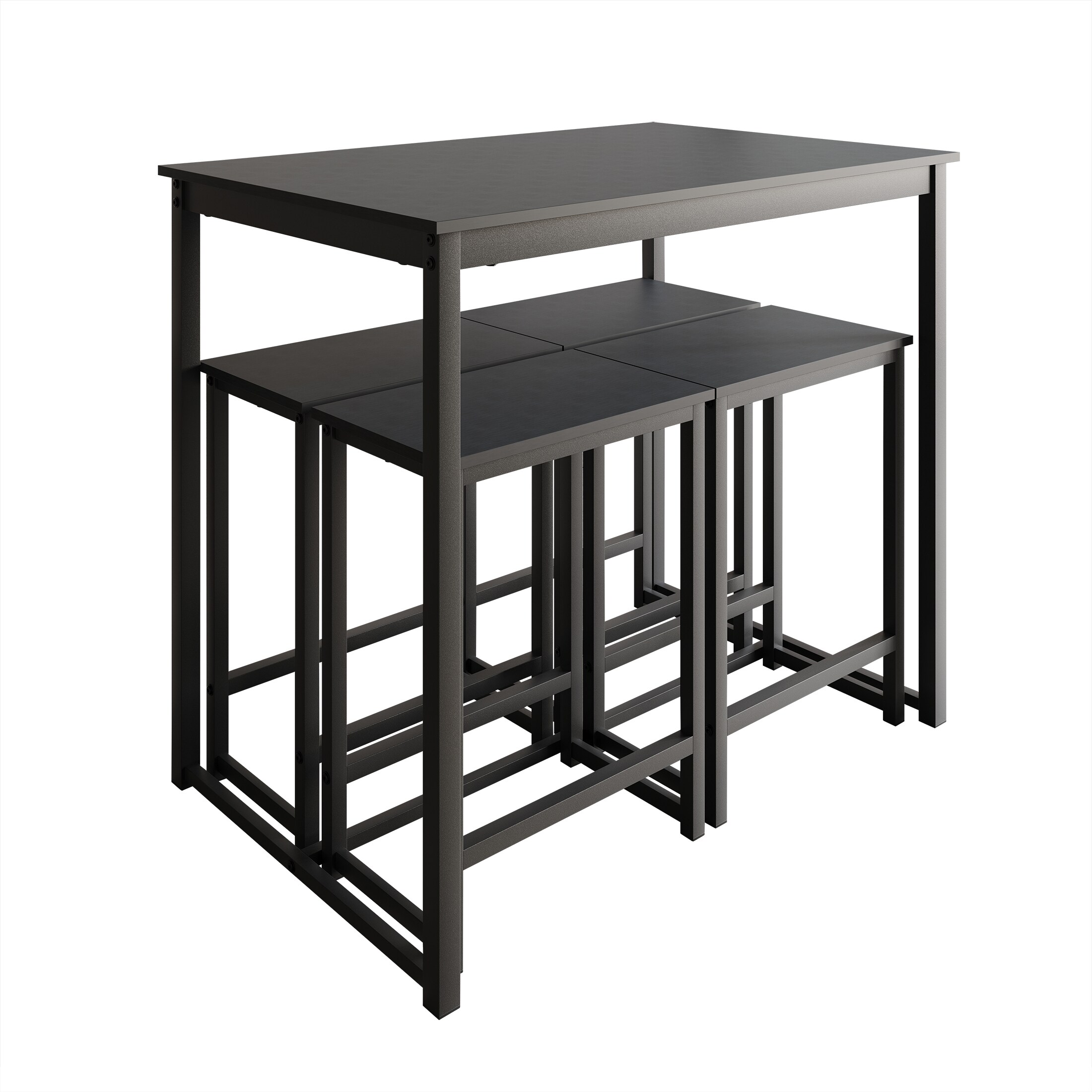 CasePiece CM671T40-BK-MT-5X Dining-Sets - View #4