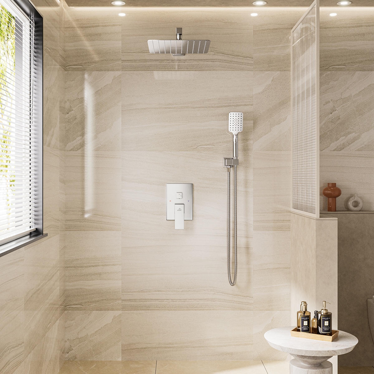 Mondawe MOEB112-12BN Showerhead-Bar-Panels - View #10