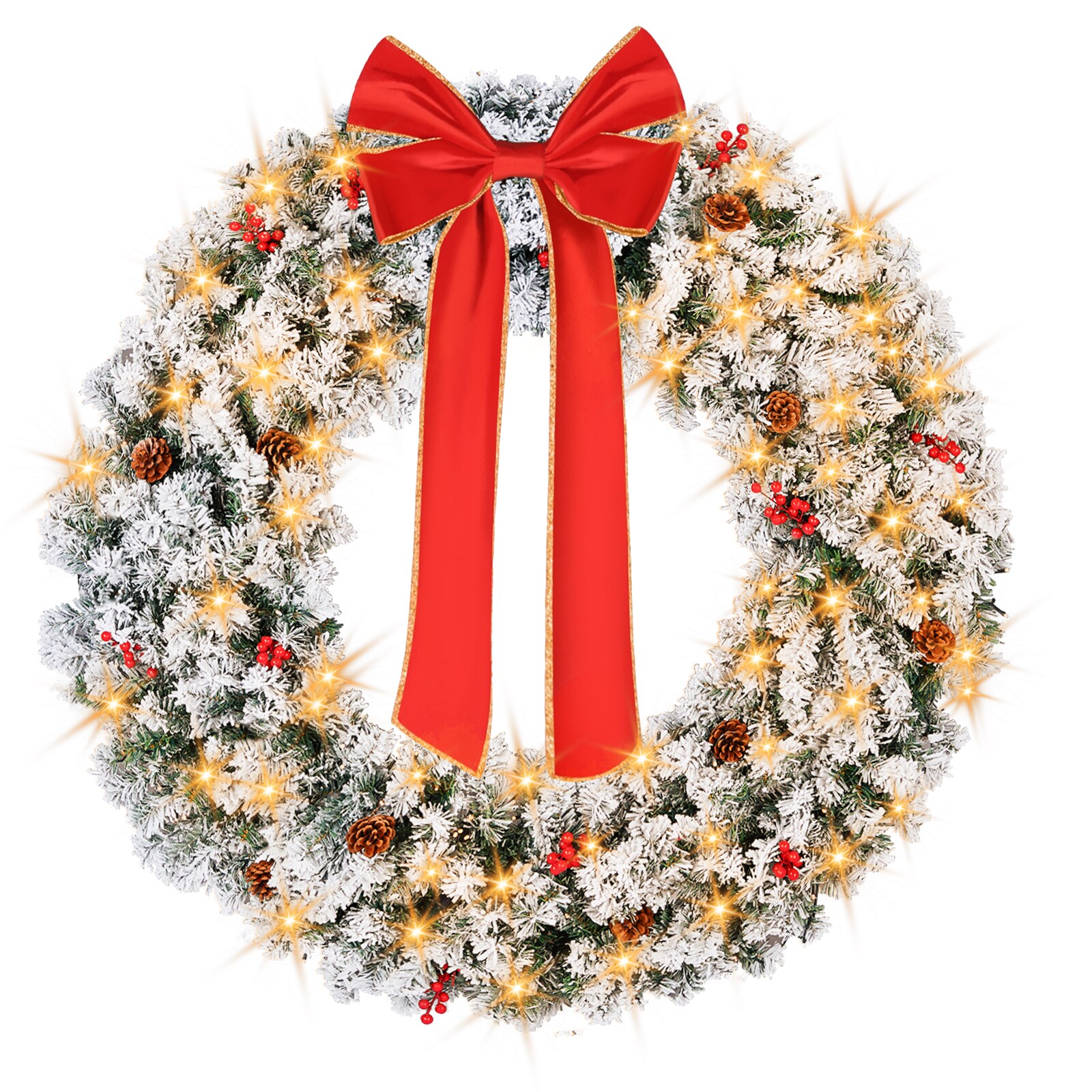 VINGLI LS-G61000566 Artificial-Christmas-Wreaths - View #2