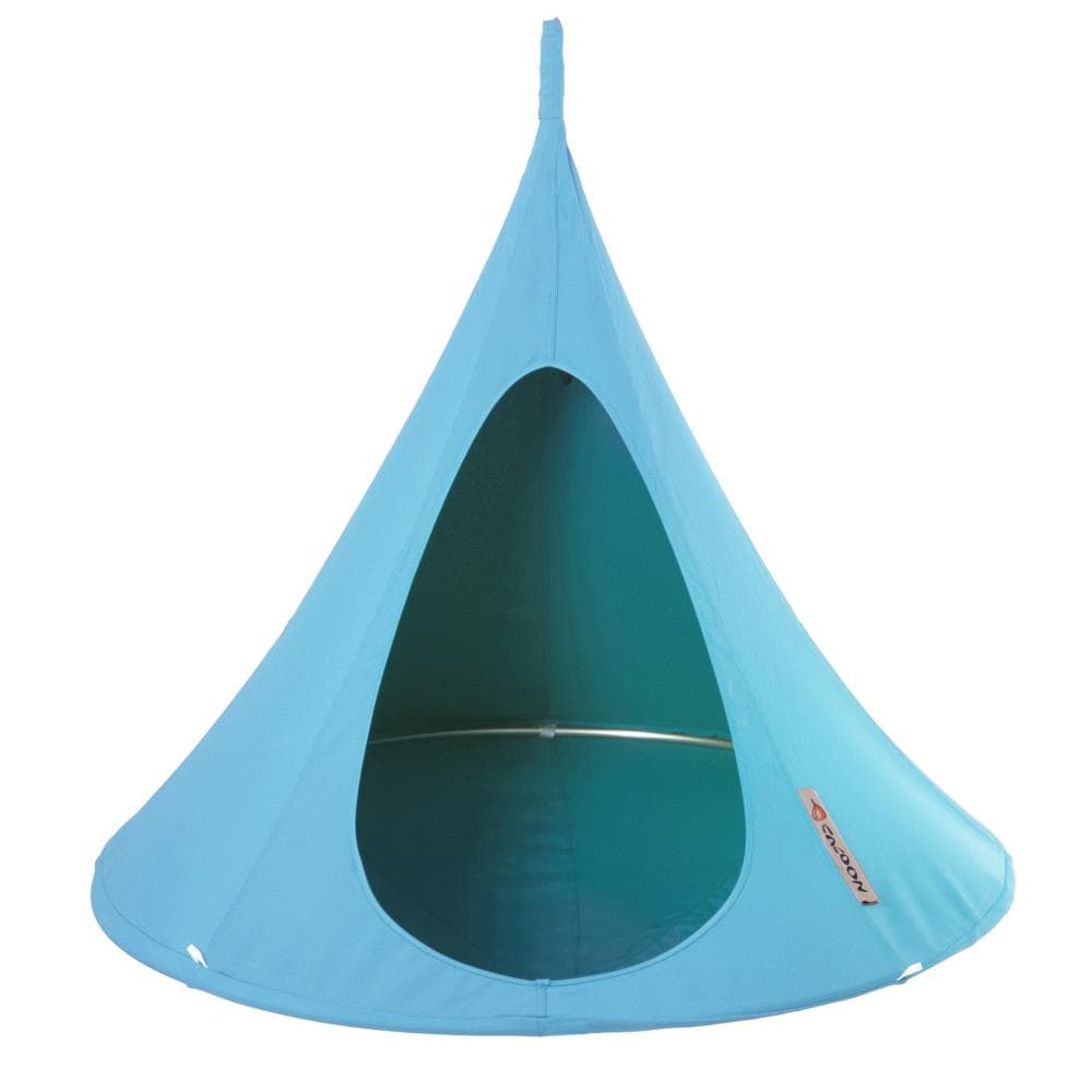Vivere CACSLB10 CACS Turquoise Fabric Hammock chair
