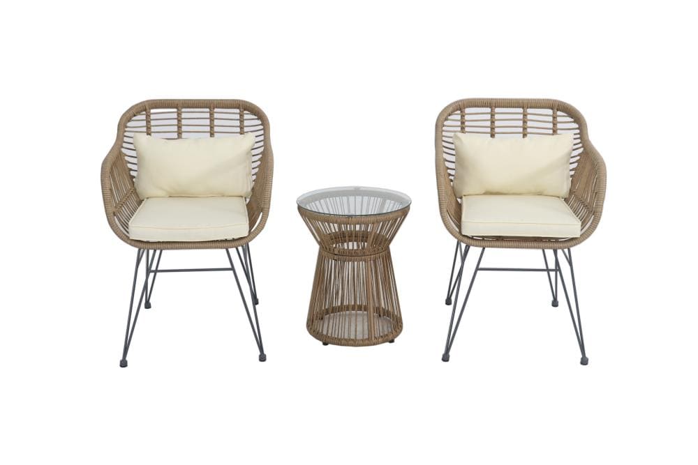Wicker Patio Conversation Set, Prestige Outdoor Furniture Cushions