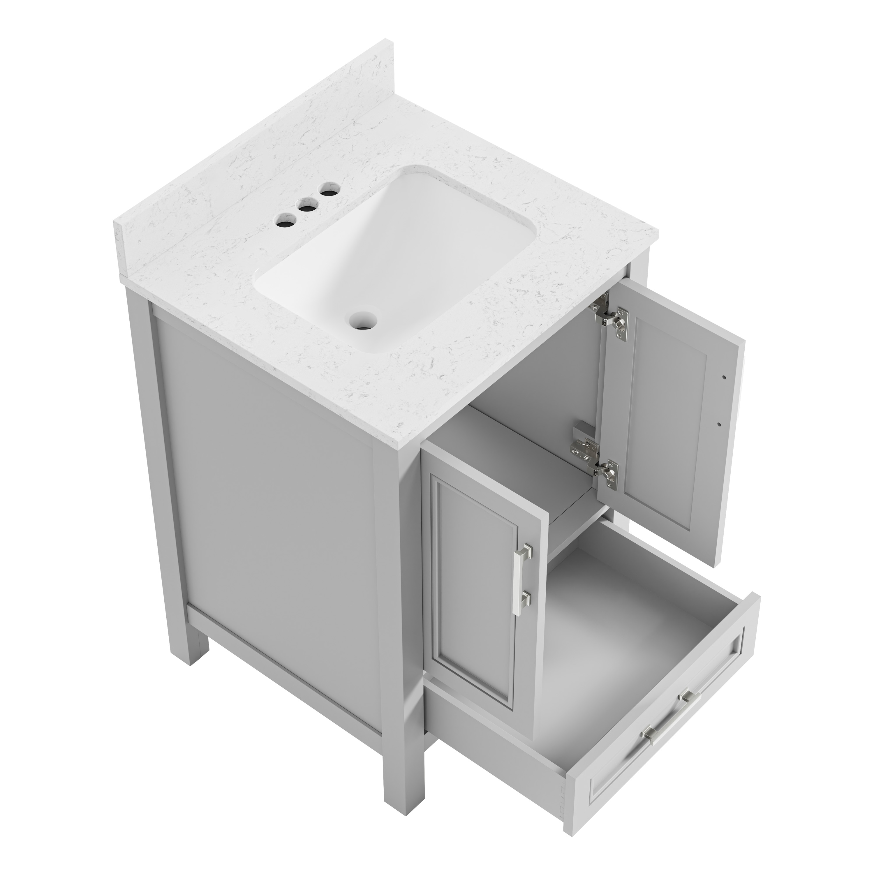 allen + roth 1541VA-24-242-925 Bath-Vanity-Combo - View #5