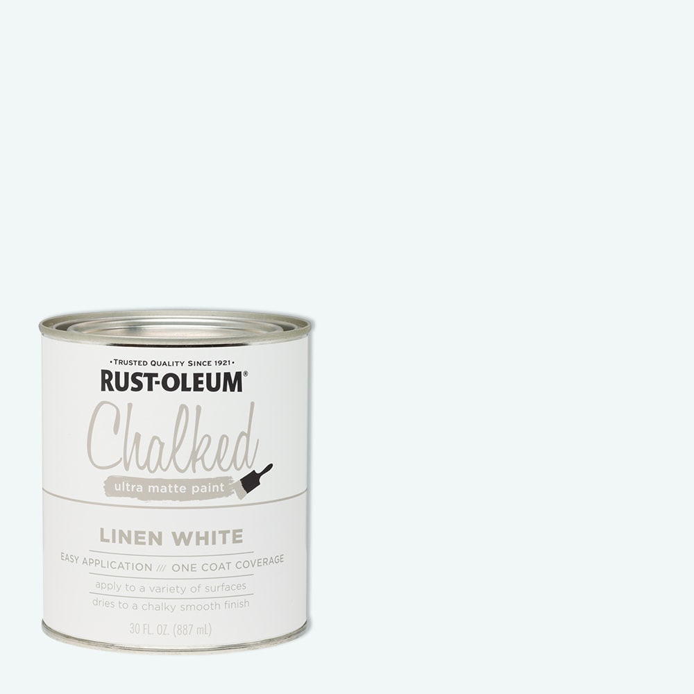 Antique White and Linen Milk Paint