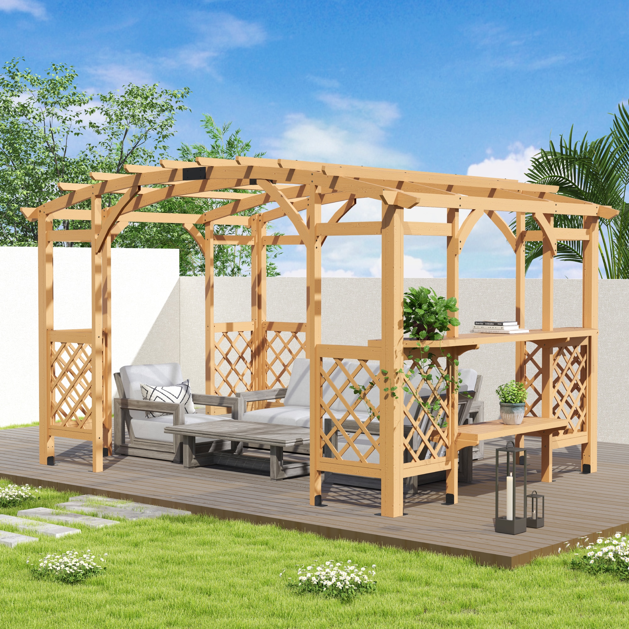  ZPPLMTB-1014-Z-WL3 Pergolas-2 - View #2