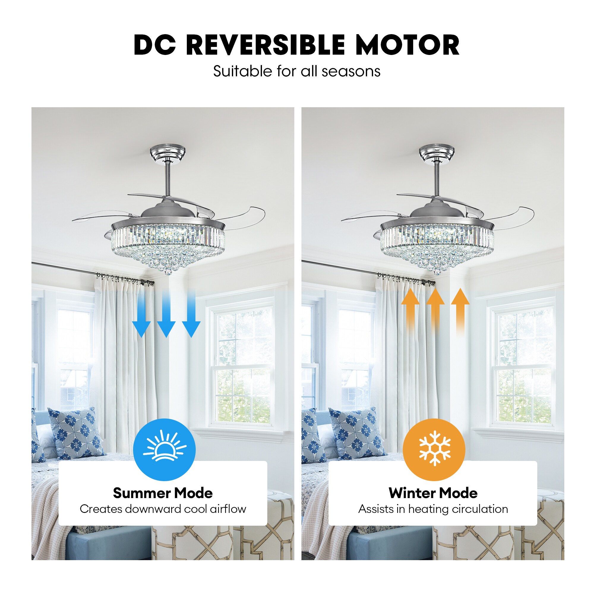 SILJOY LL-8111-52C Ceiling-Fans - View #3