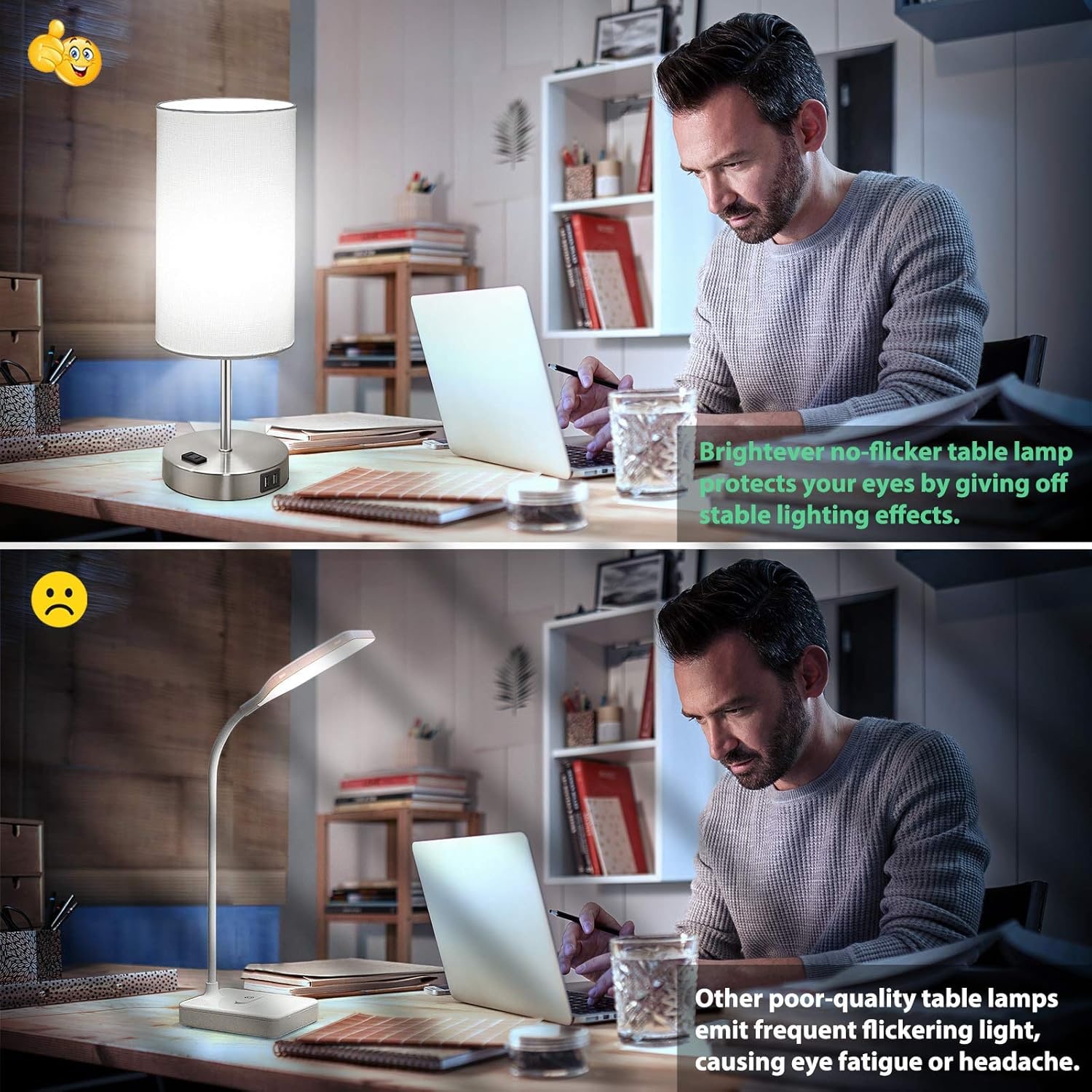Nordic Hygge B08GCG3N7T Table-Lamps - View #8